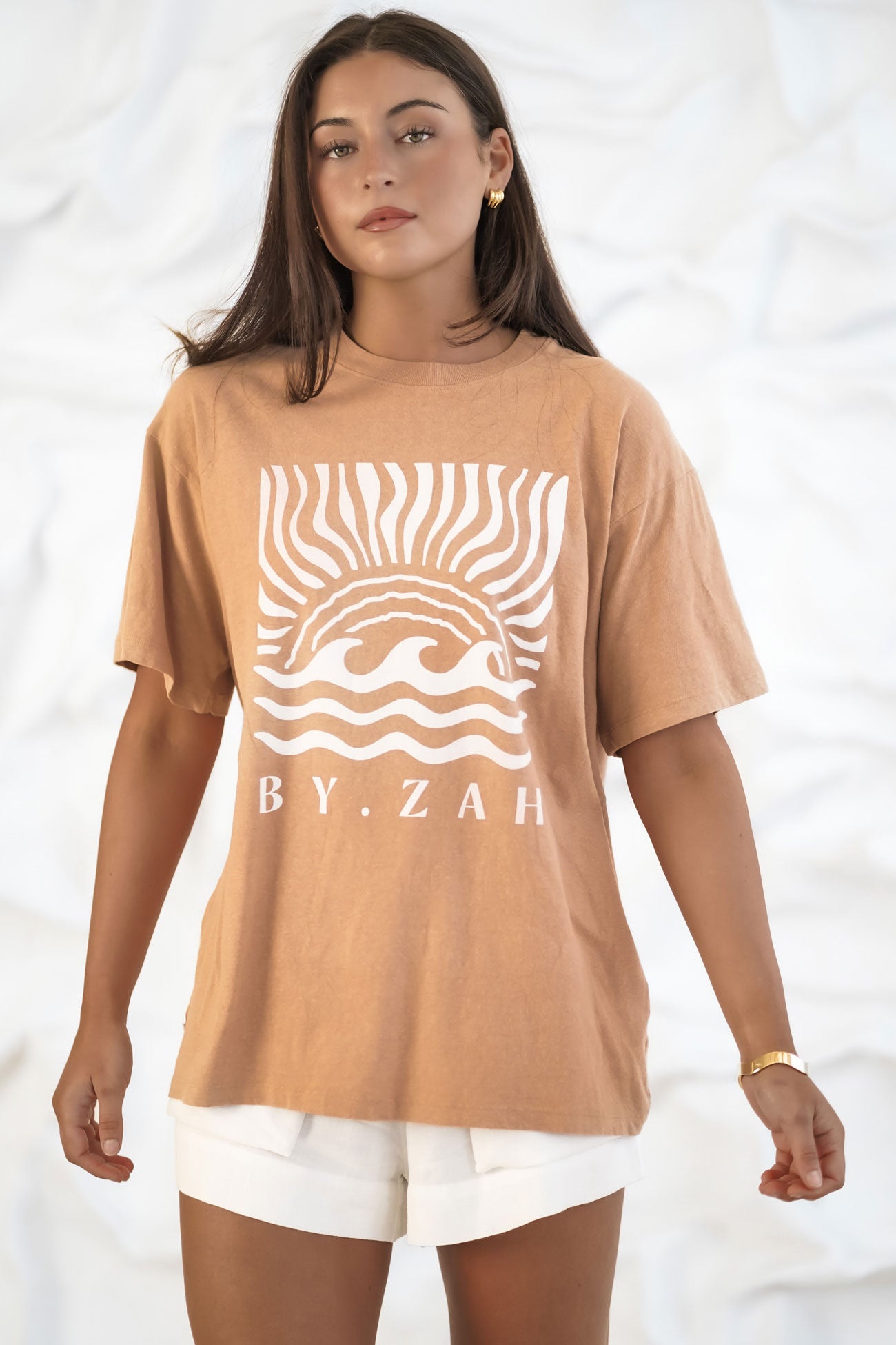 Rise Tee Tan