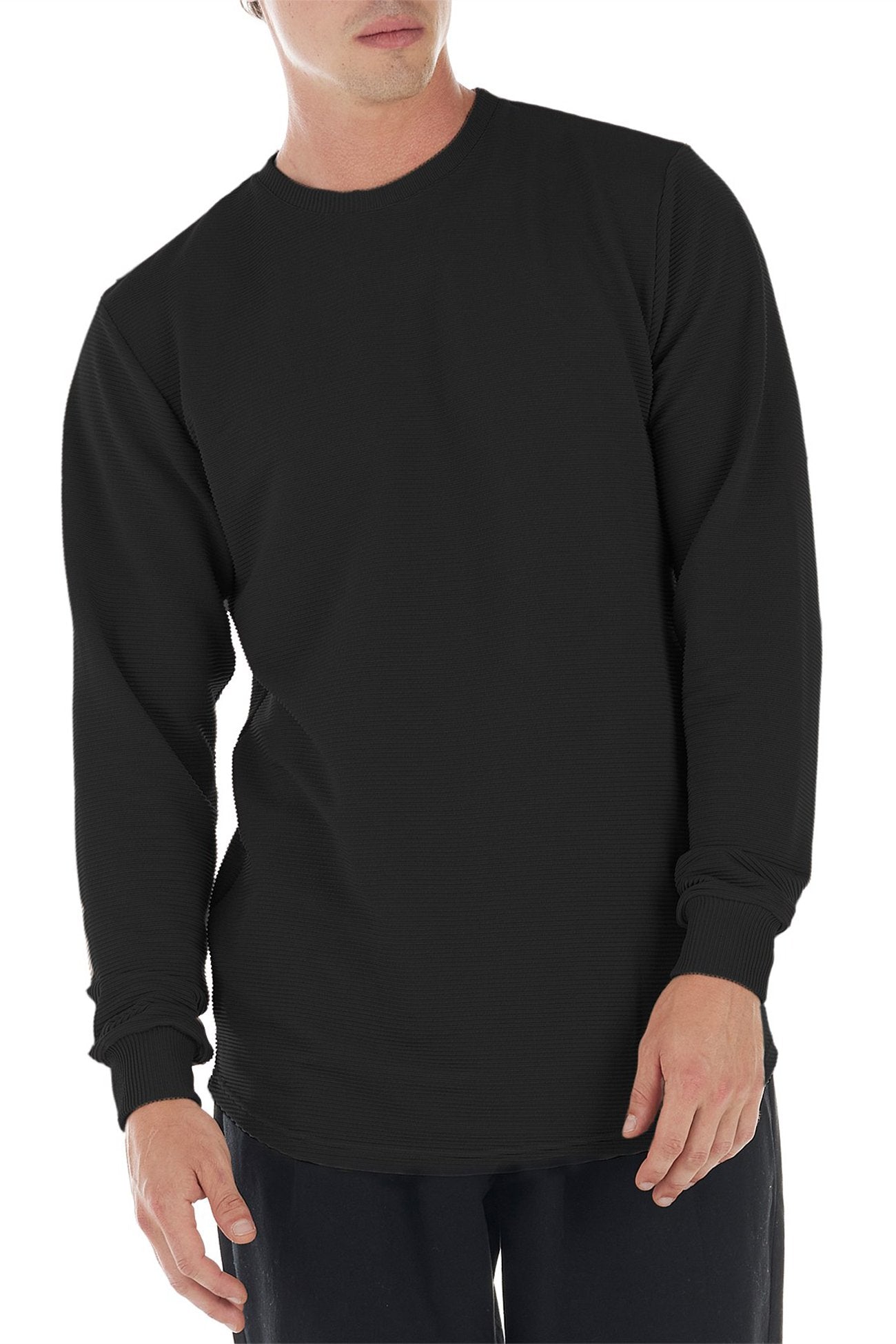 Roxford Long Sleeve Tee Black