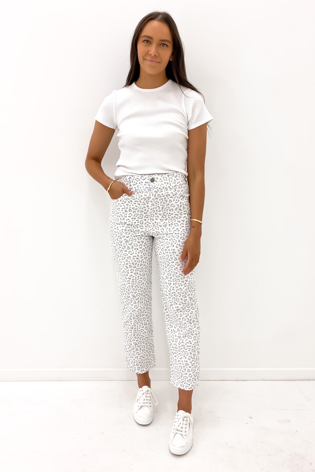 Samara Pant Smudge Leopard