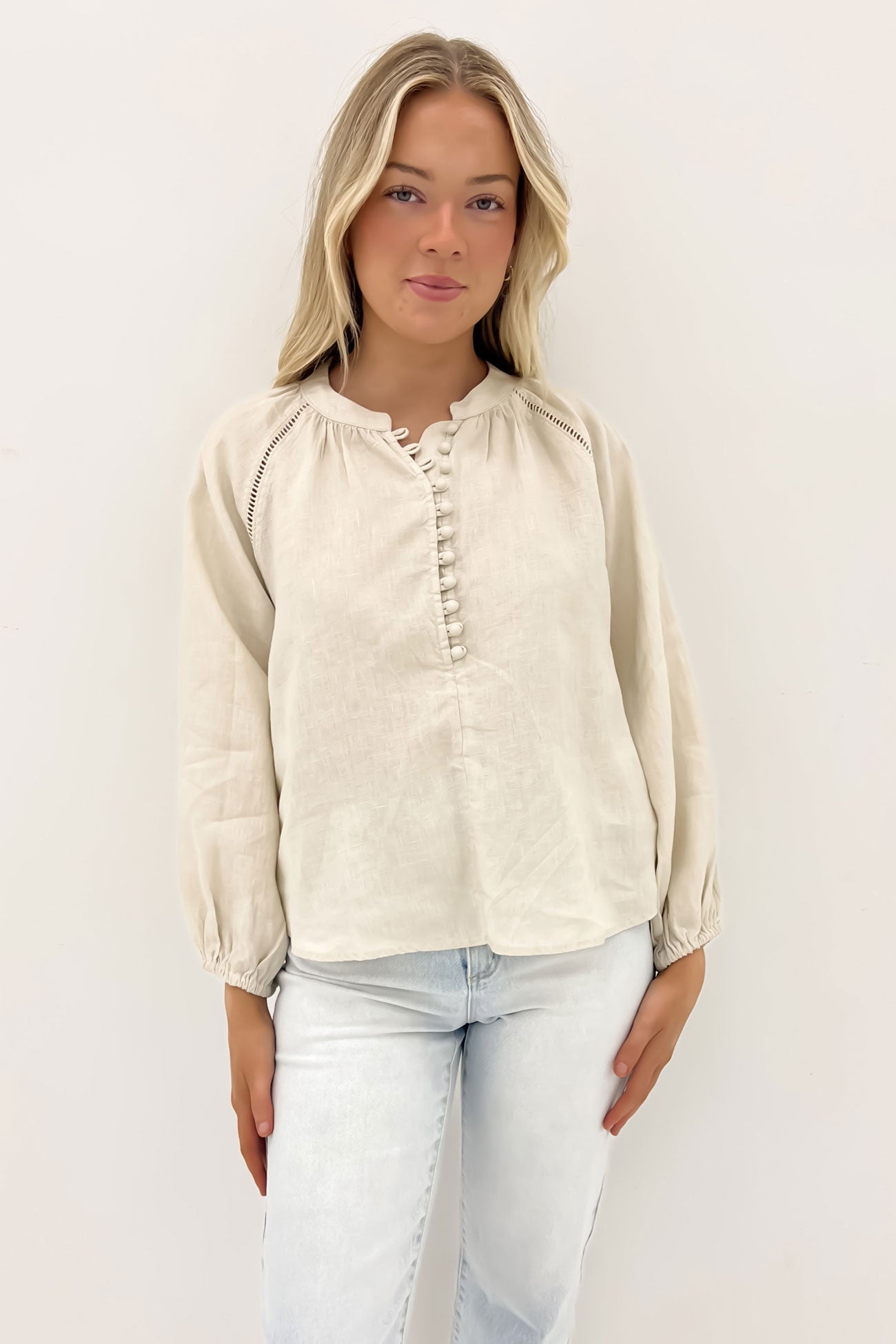 Sardinia Blouse Bone