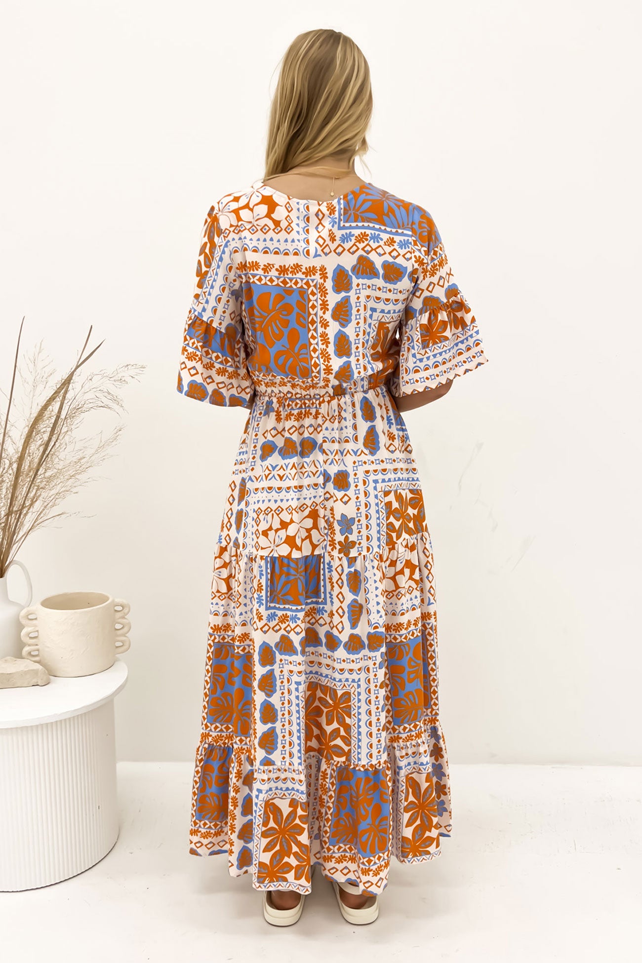 Scarlett Maxi Dress Phoenix Palm