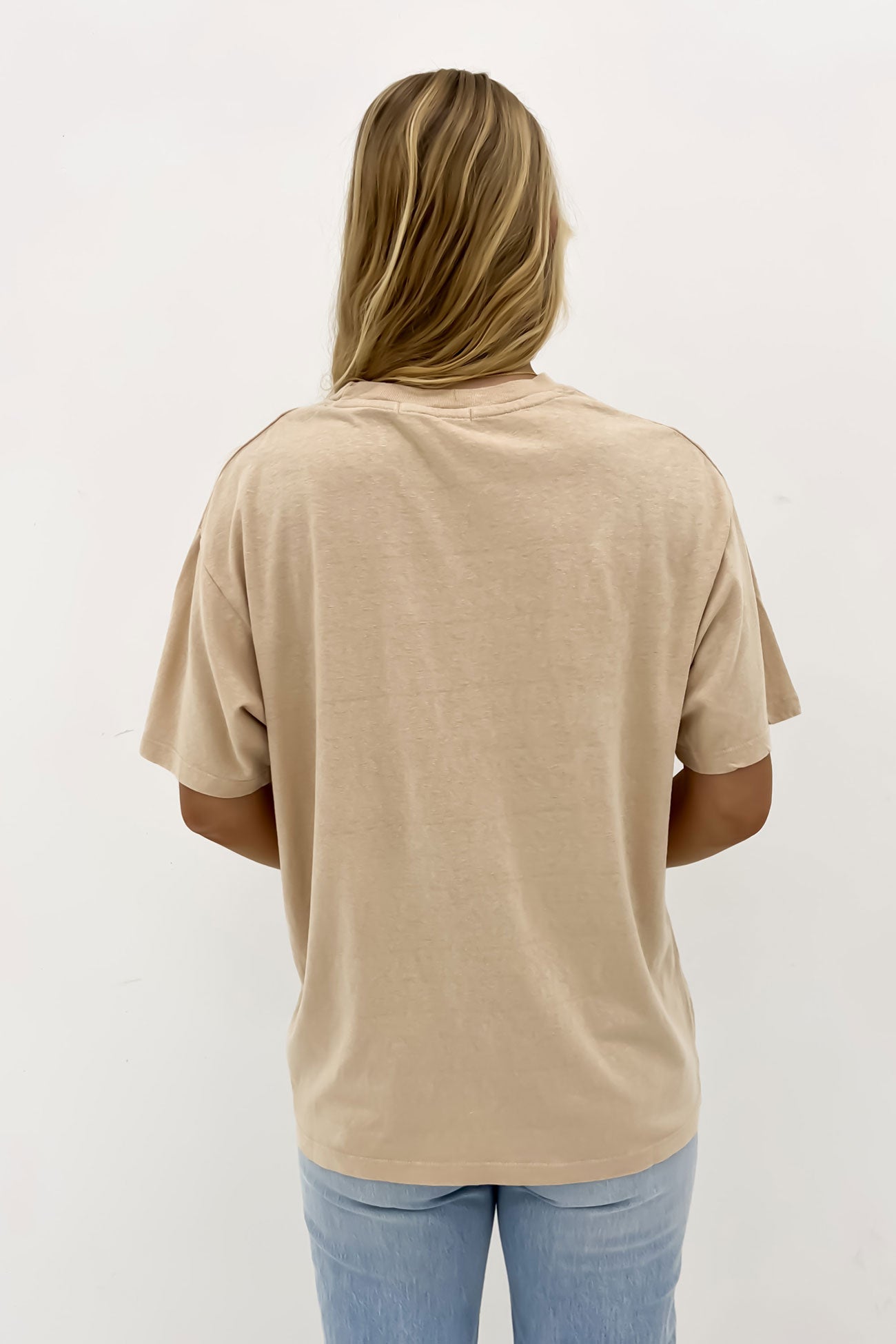 Serene Oversized Tee Oat