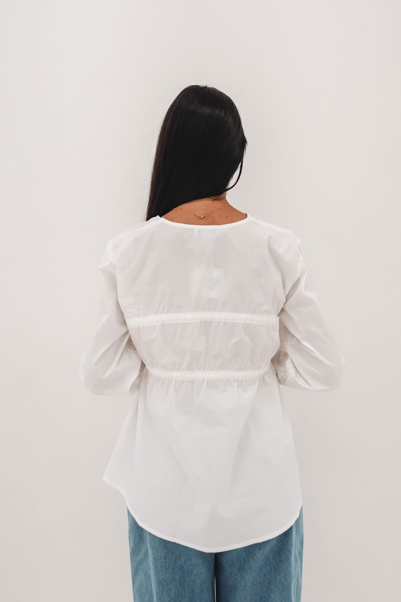 Serenity Long Sleeve Top White