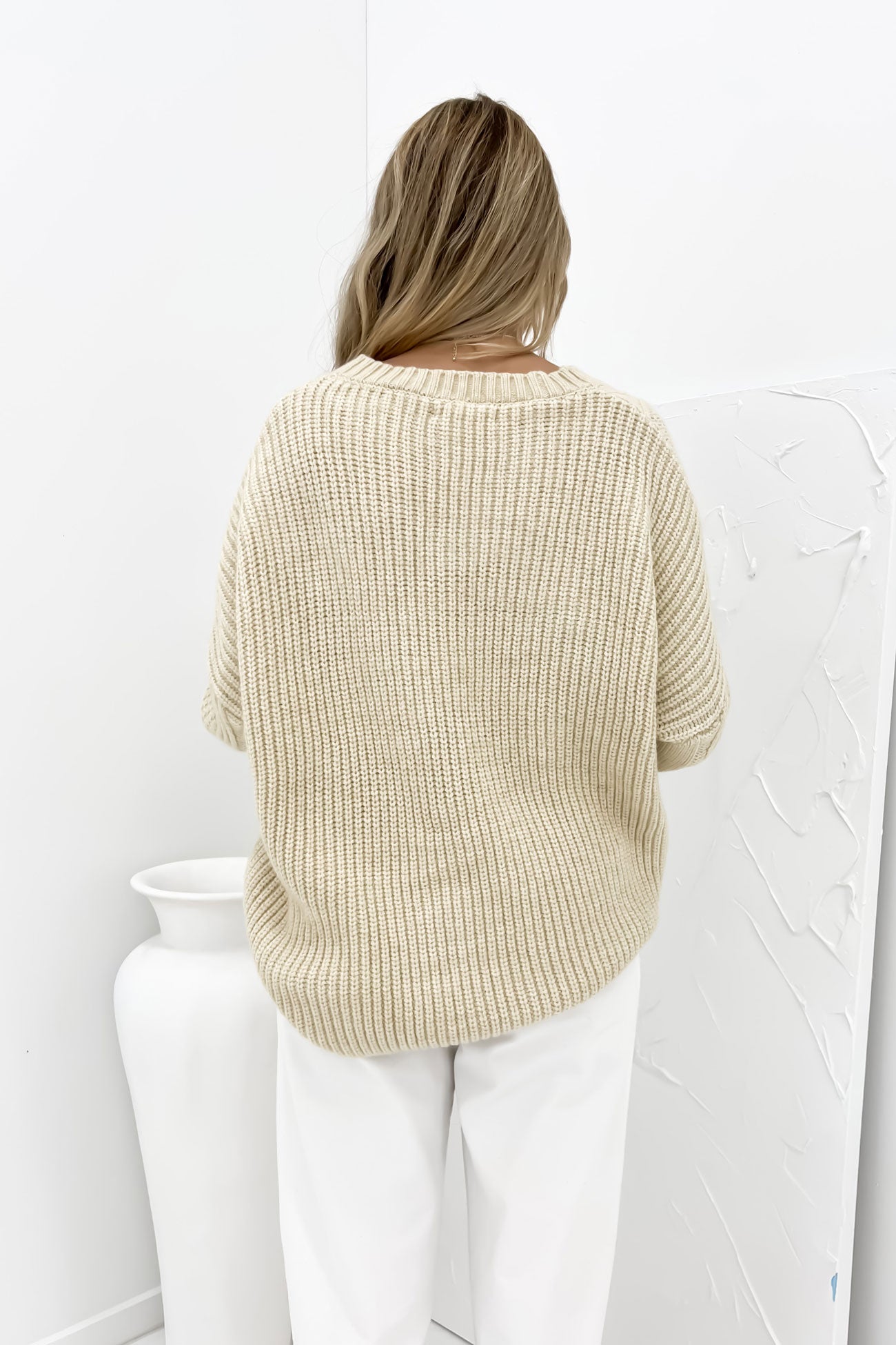 Sharni Knit Cream