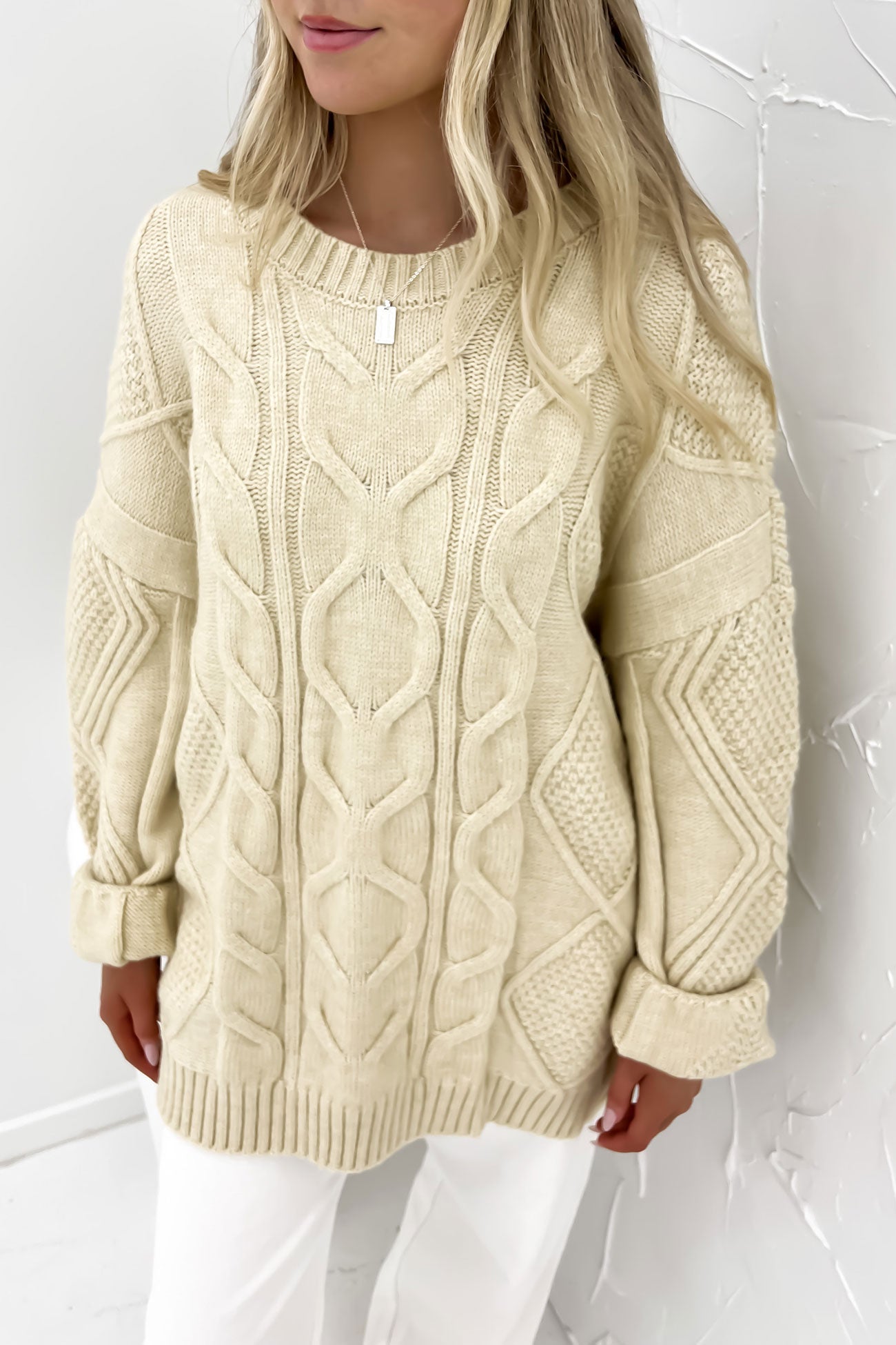 Sharni Knit Cream