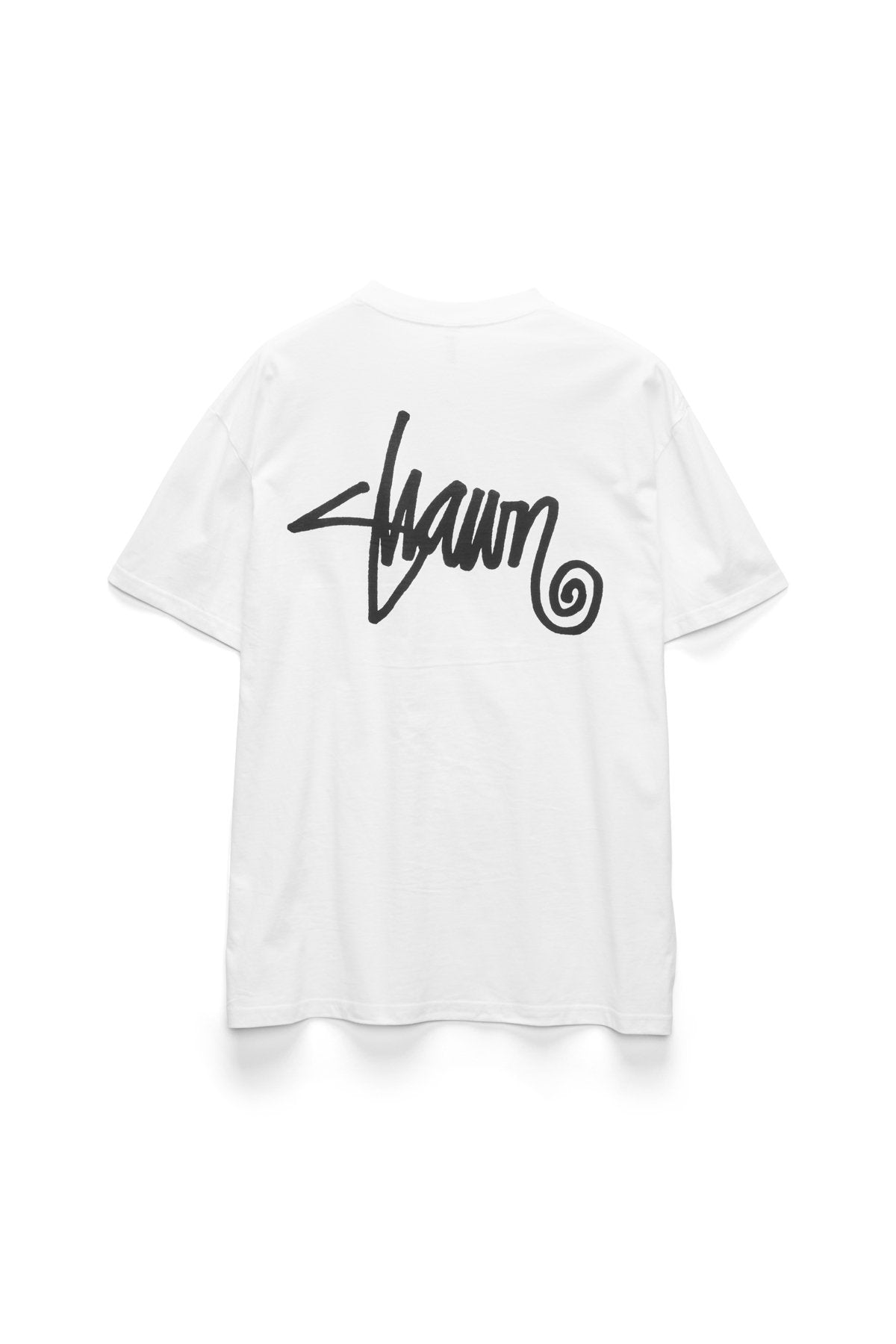 Shawn Script Tee White