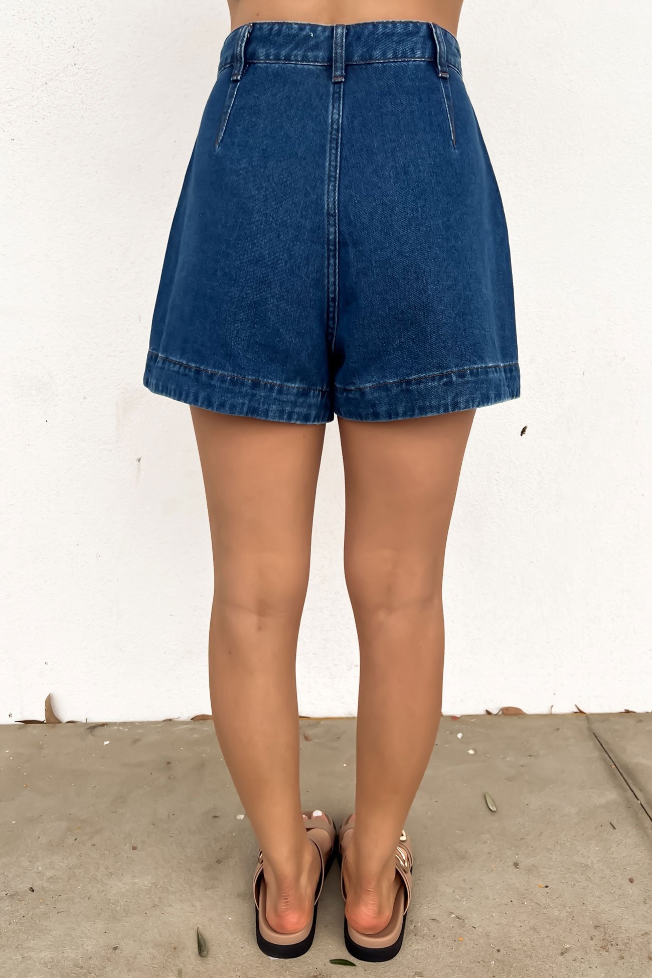 Silas Denim Short Indigo