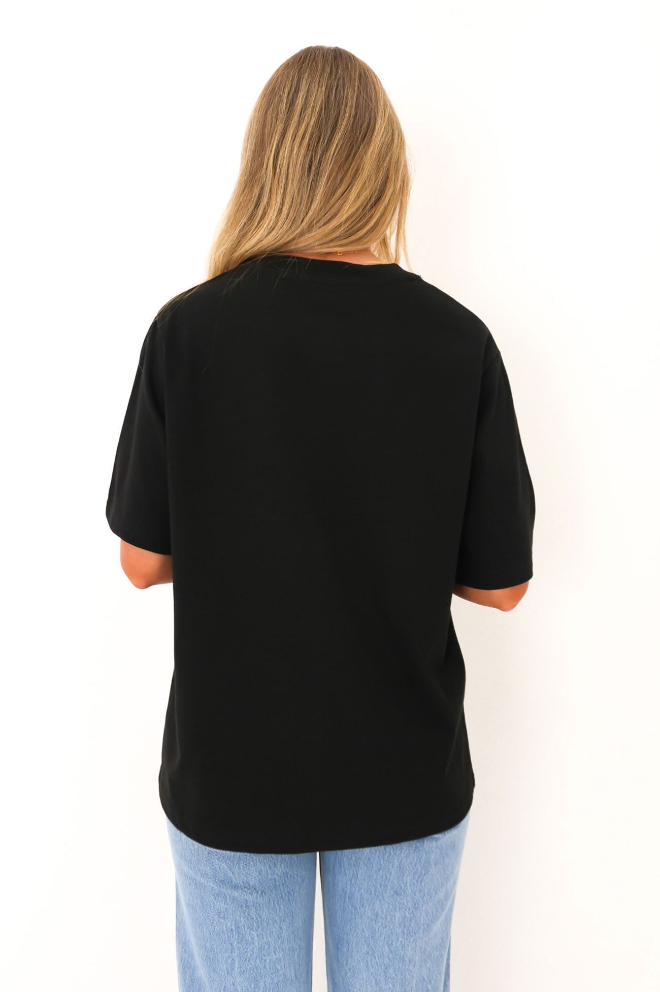 Silent Luxe Tee Black