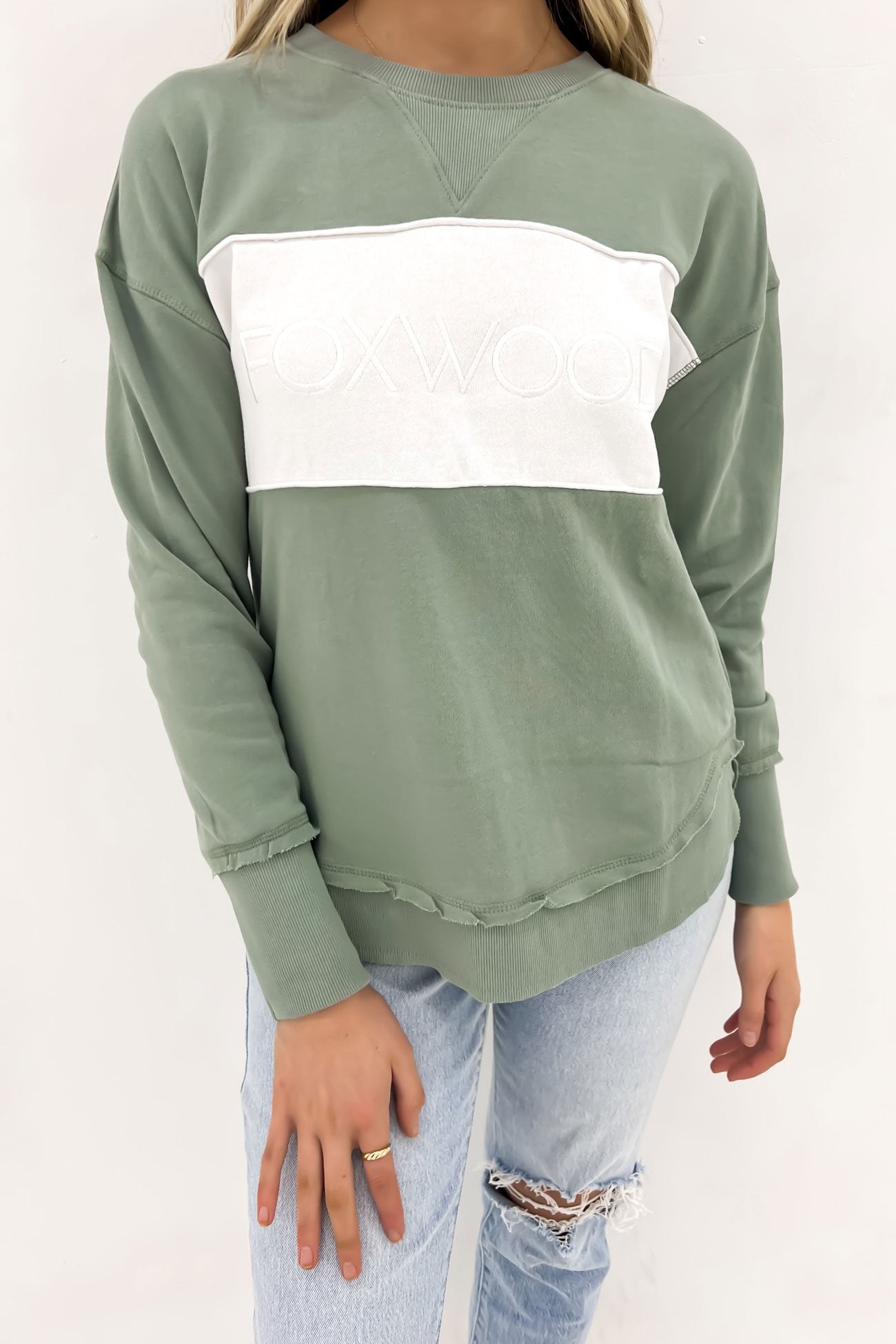 Simplified Tonal Crew Sage