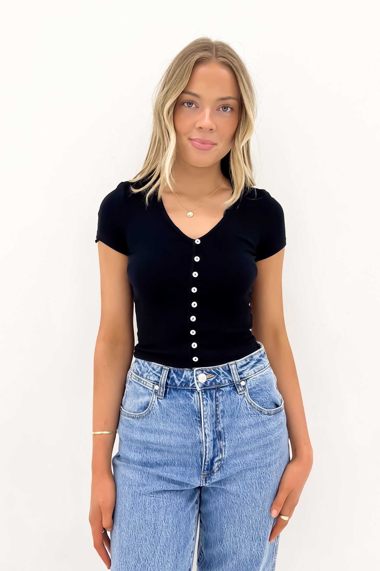 Sloane Top Black