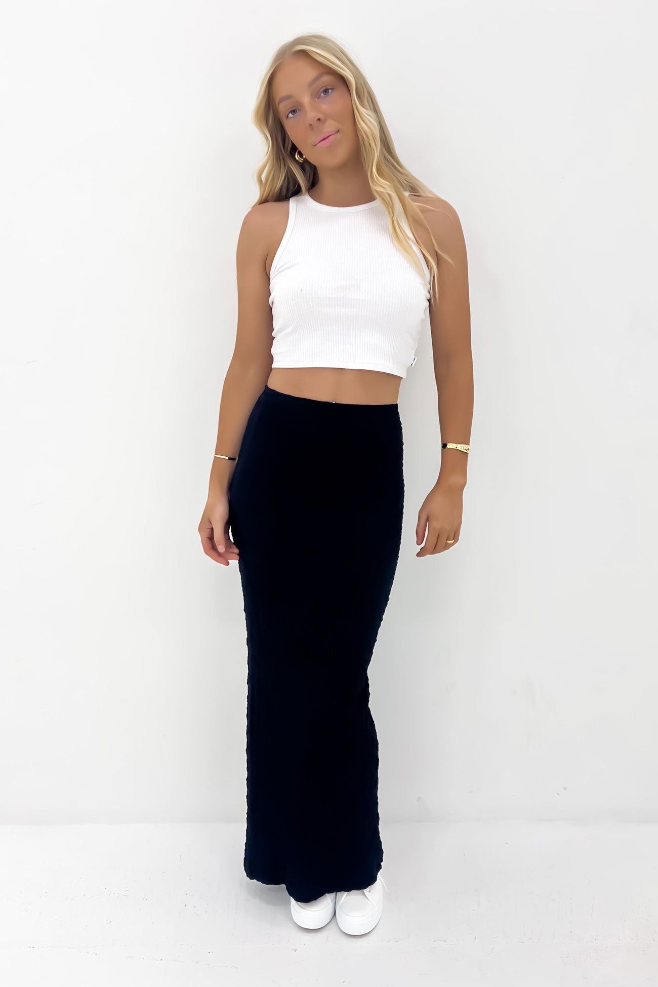 Stassie Maxi Skirt Black