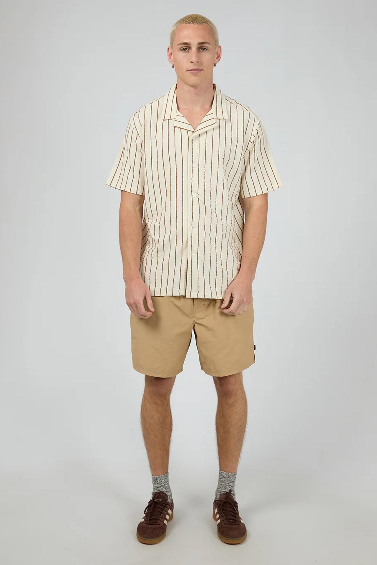 Studio Short Sleeve Shirt Natural