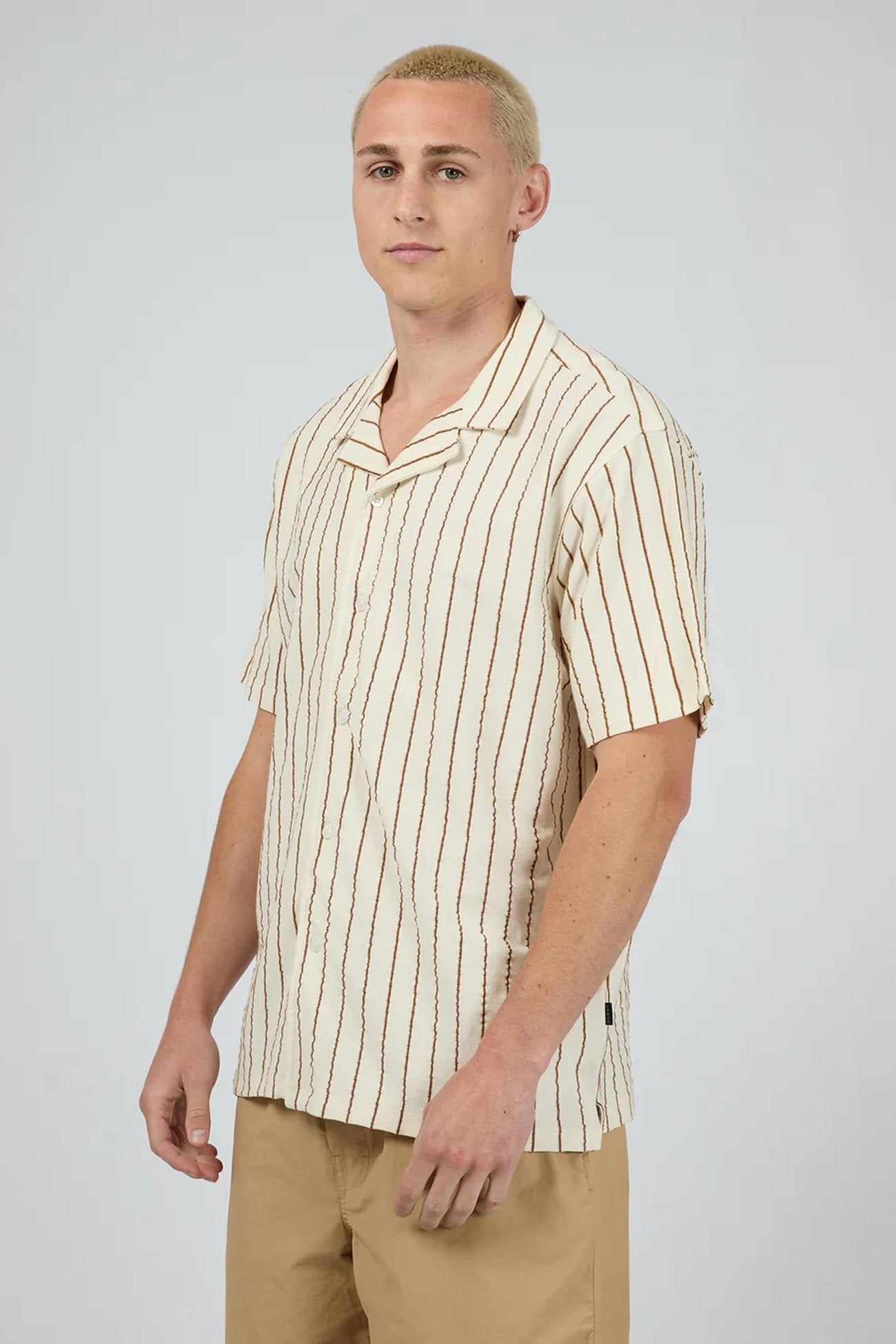 Studio Short Sleeve Shirt Natural