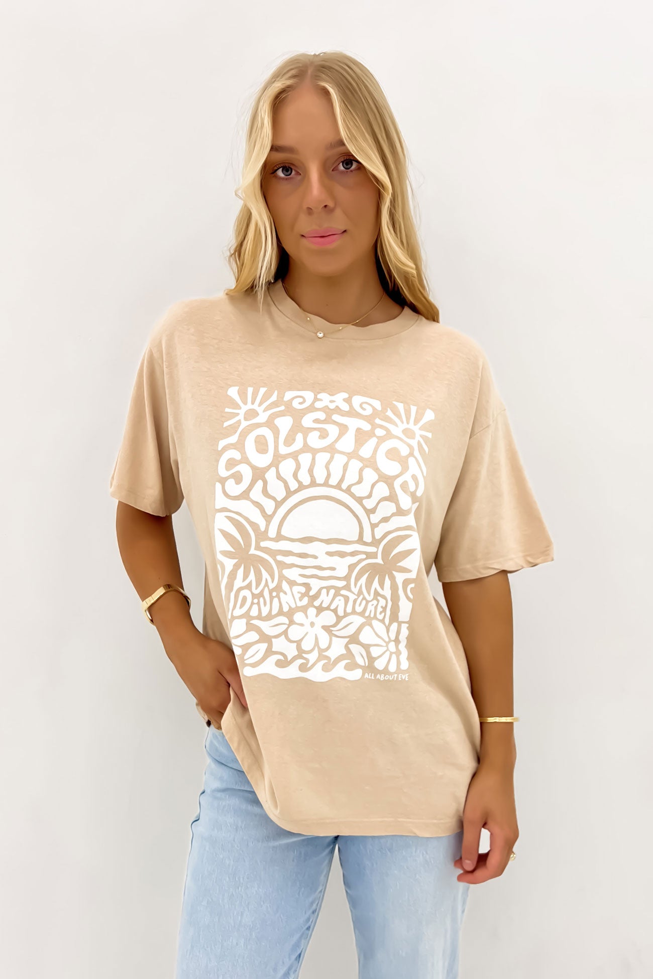 Summer Solstice Tee Oat