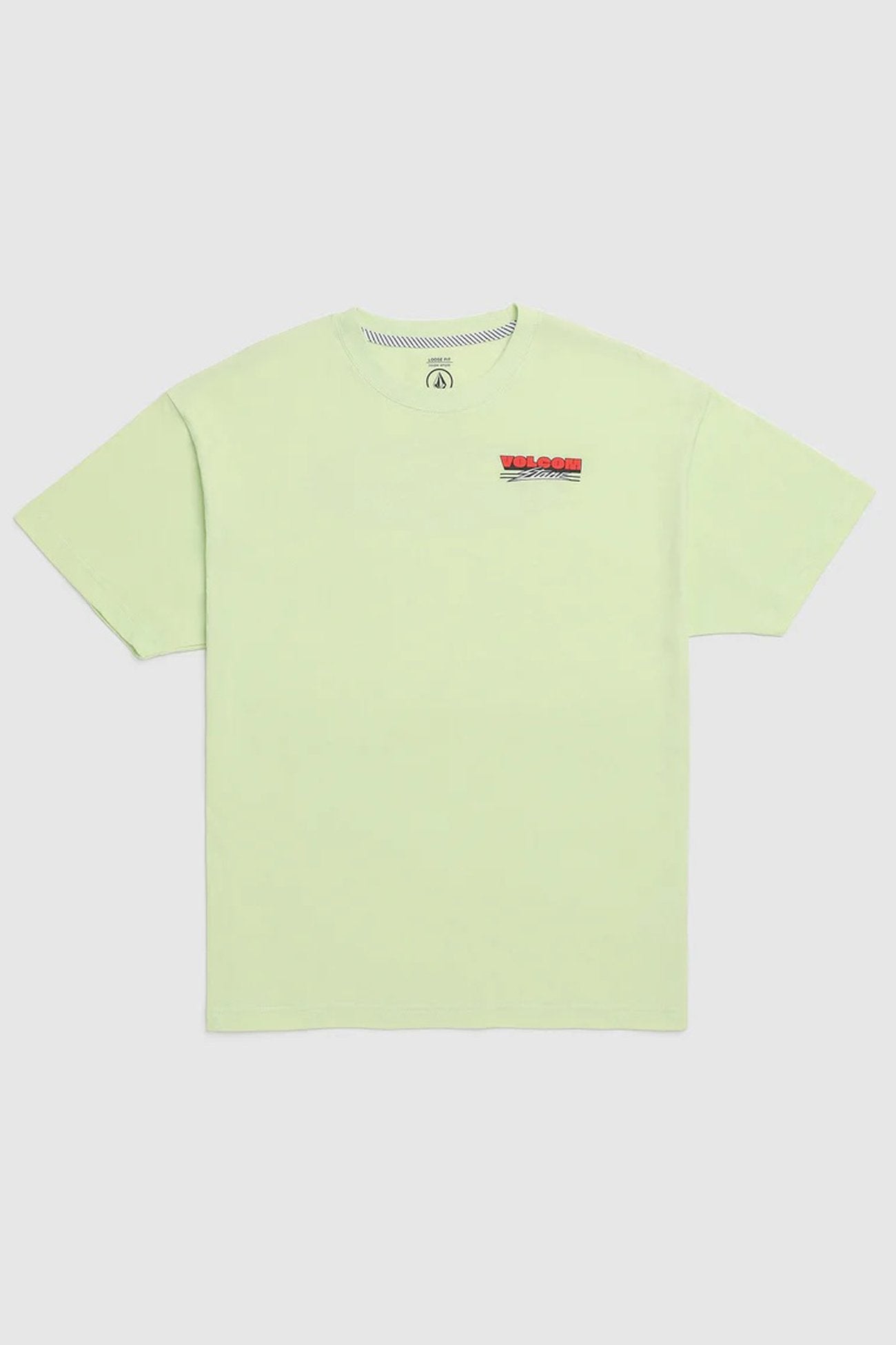 Surf Vitals Shred Deck Short Sleeve Tee Muted Lime