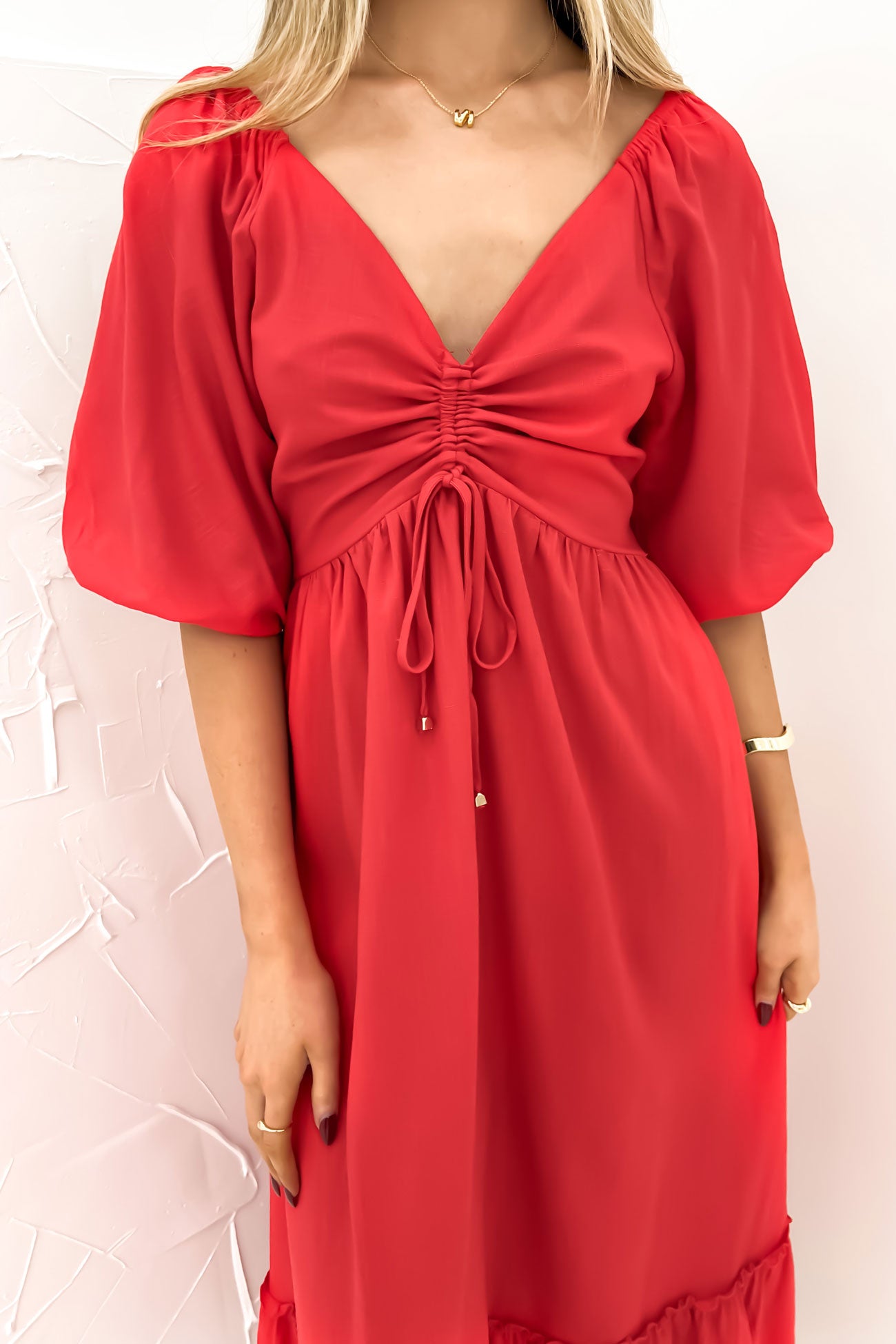 Tayten Maxi Dress Red