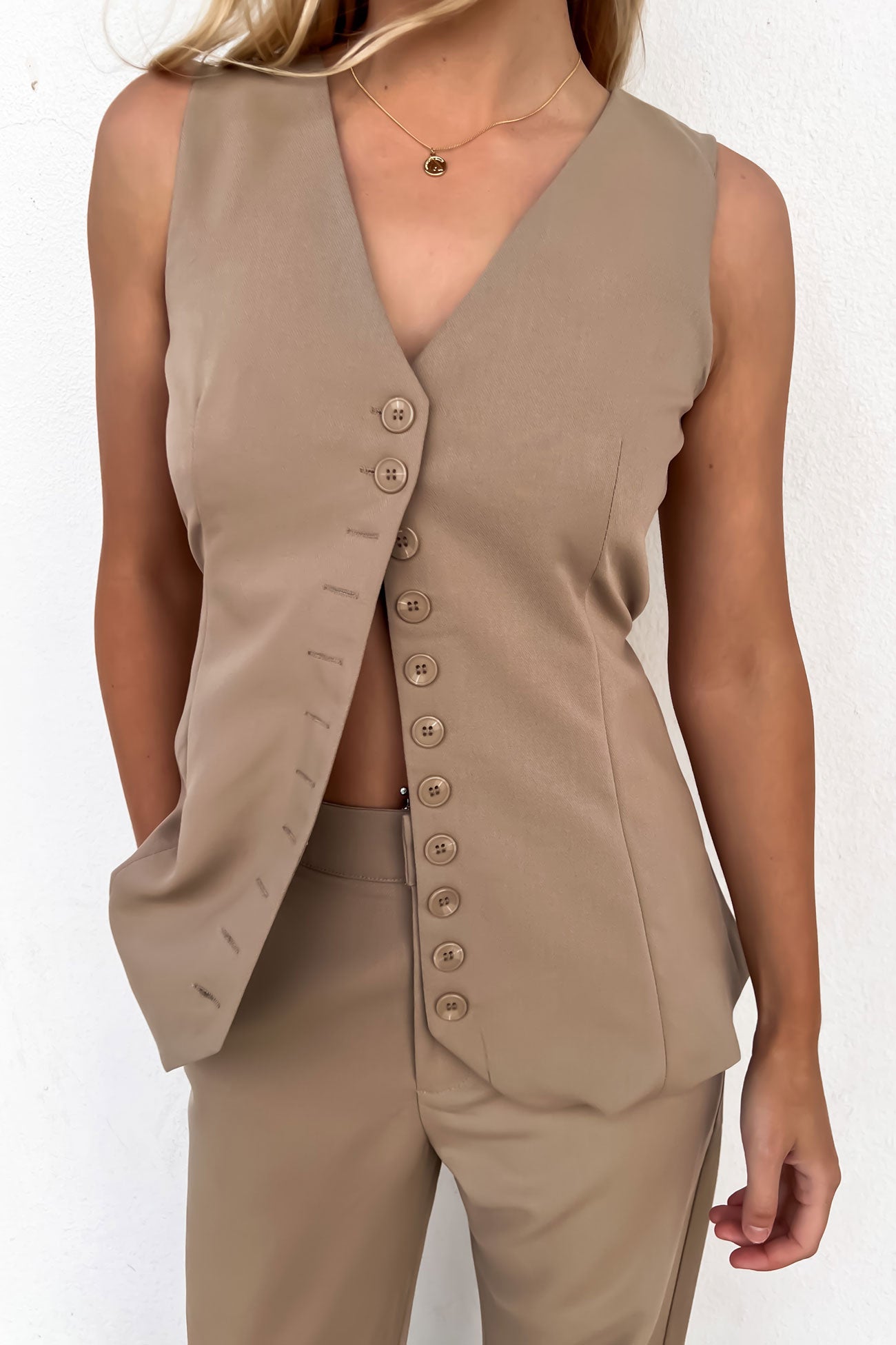 Tegan Vest Sand