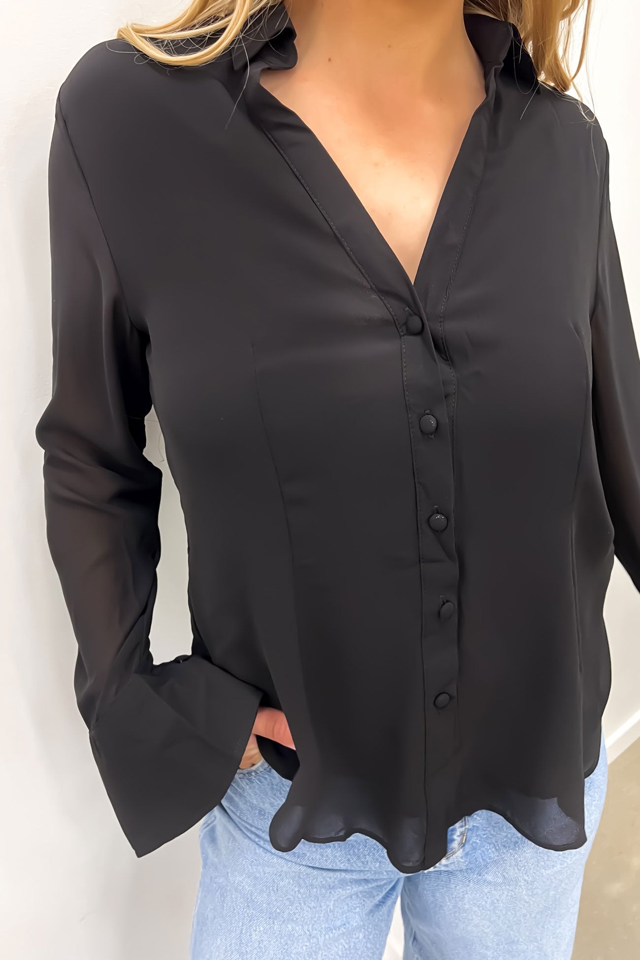 Tenille Shirt Black