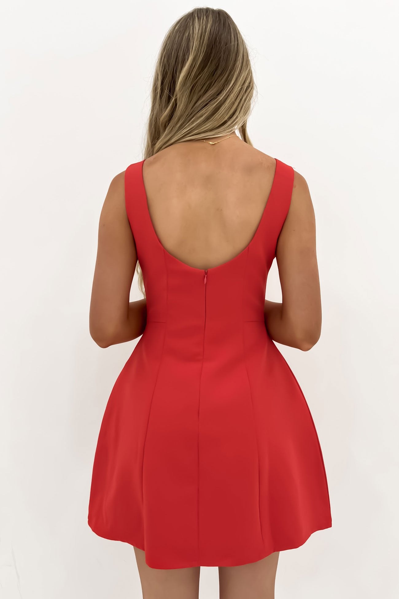 Tiegan Mini Dress Red