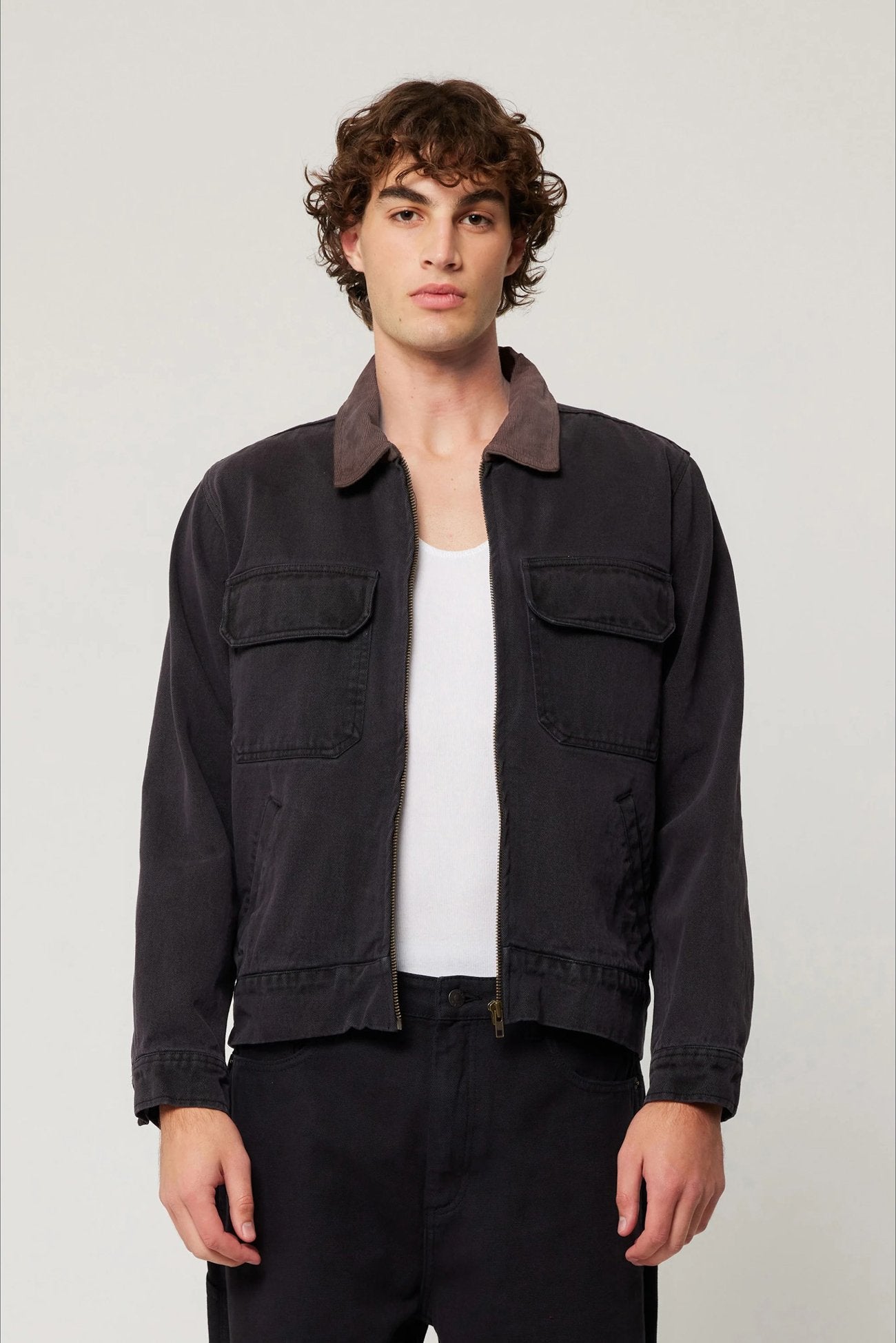 Tradie Jacket Coal Black