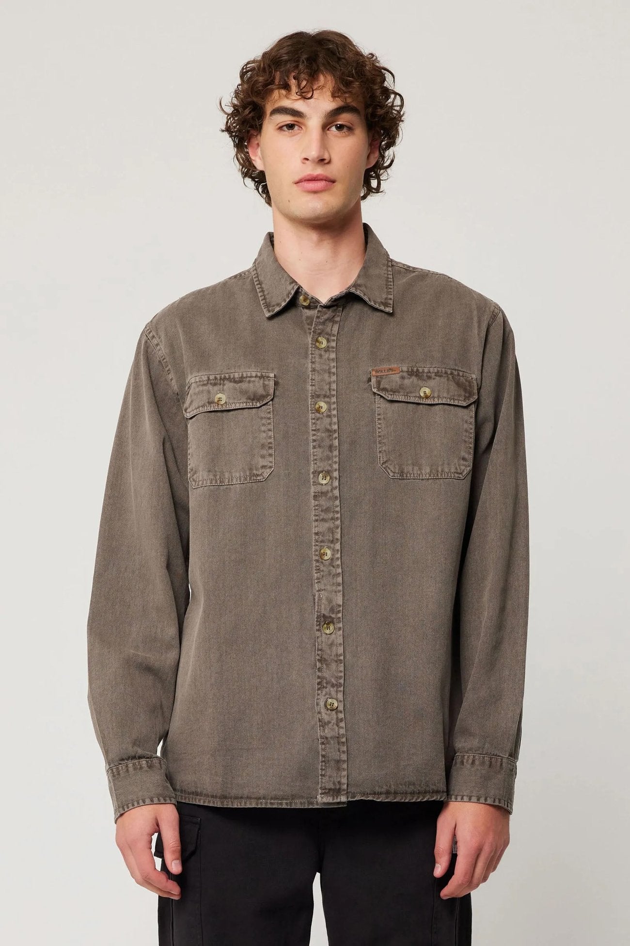 Trailer Drill Shirt Brown