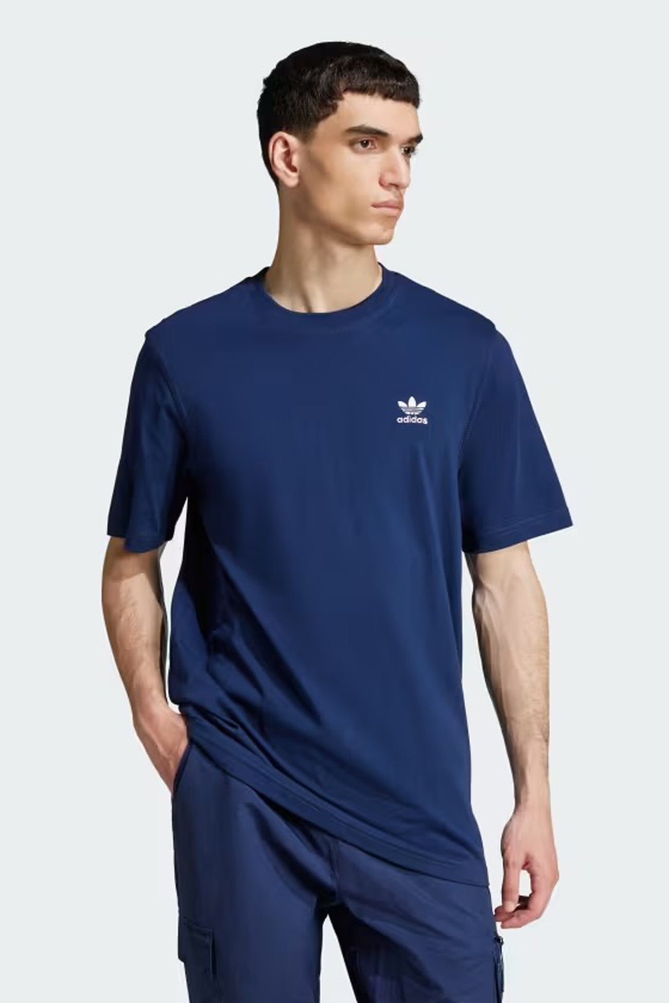 Trefoil Essential Tee Night Indigo