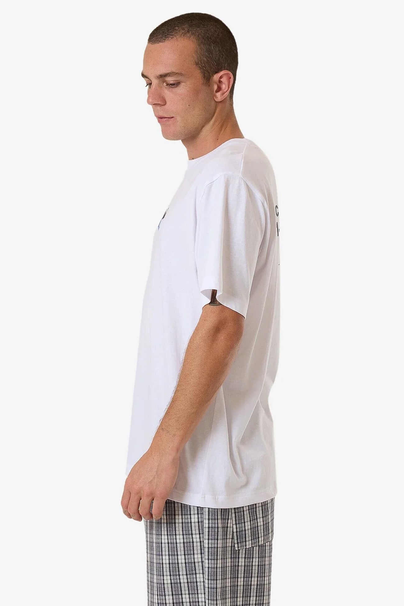 Trust In Us Merch Fit Tee White