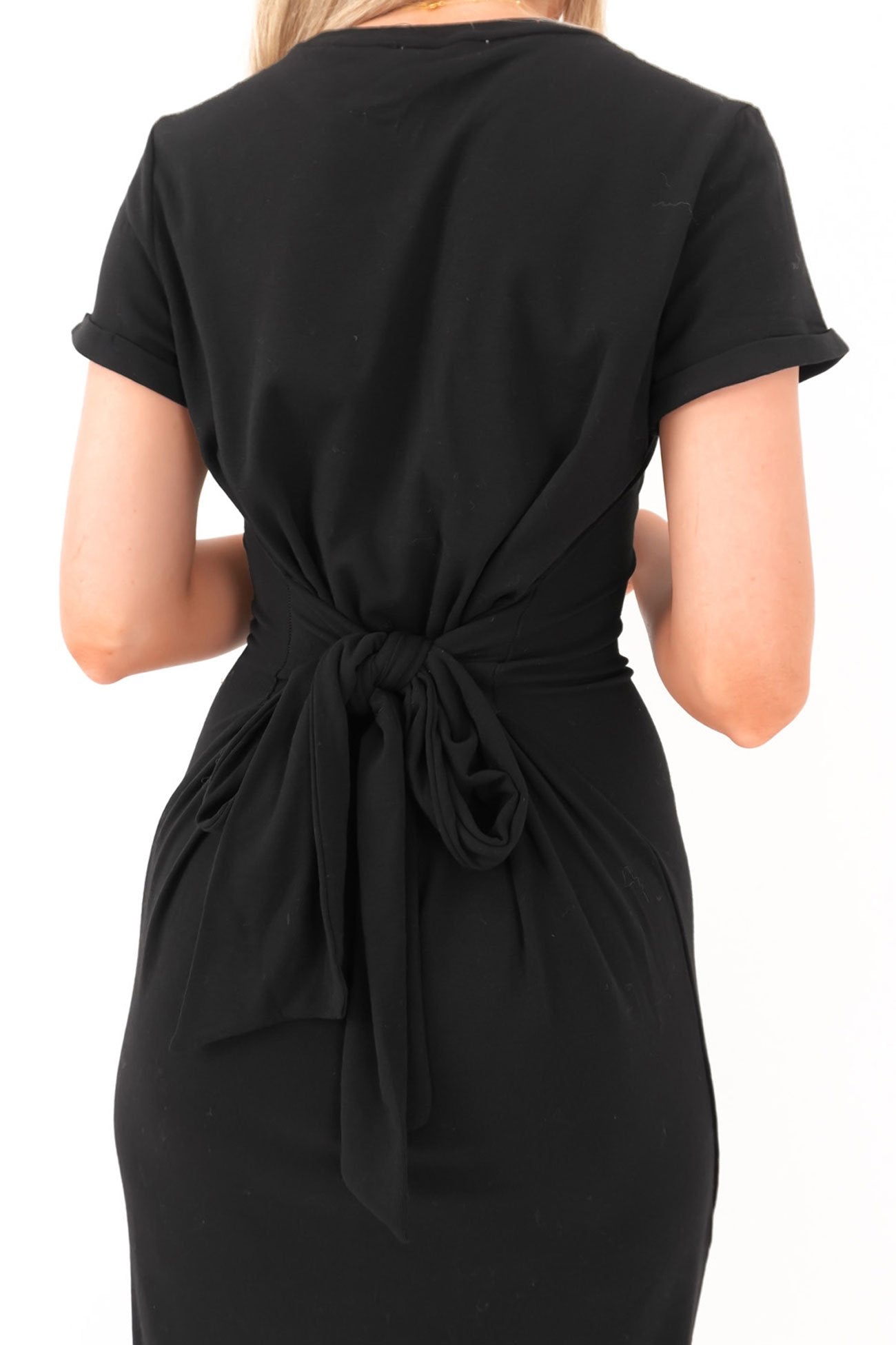 Viola Midi Dress Black