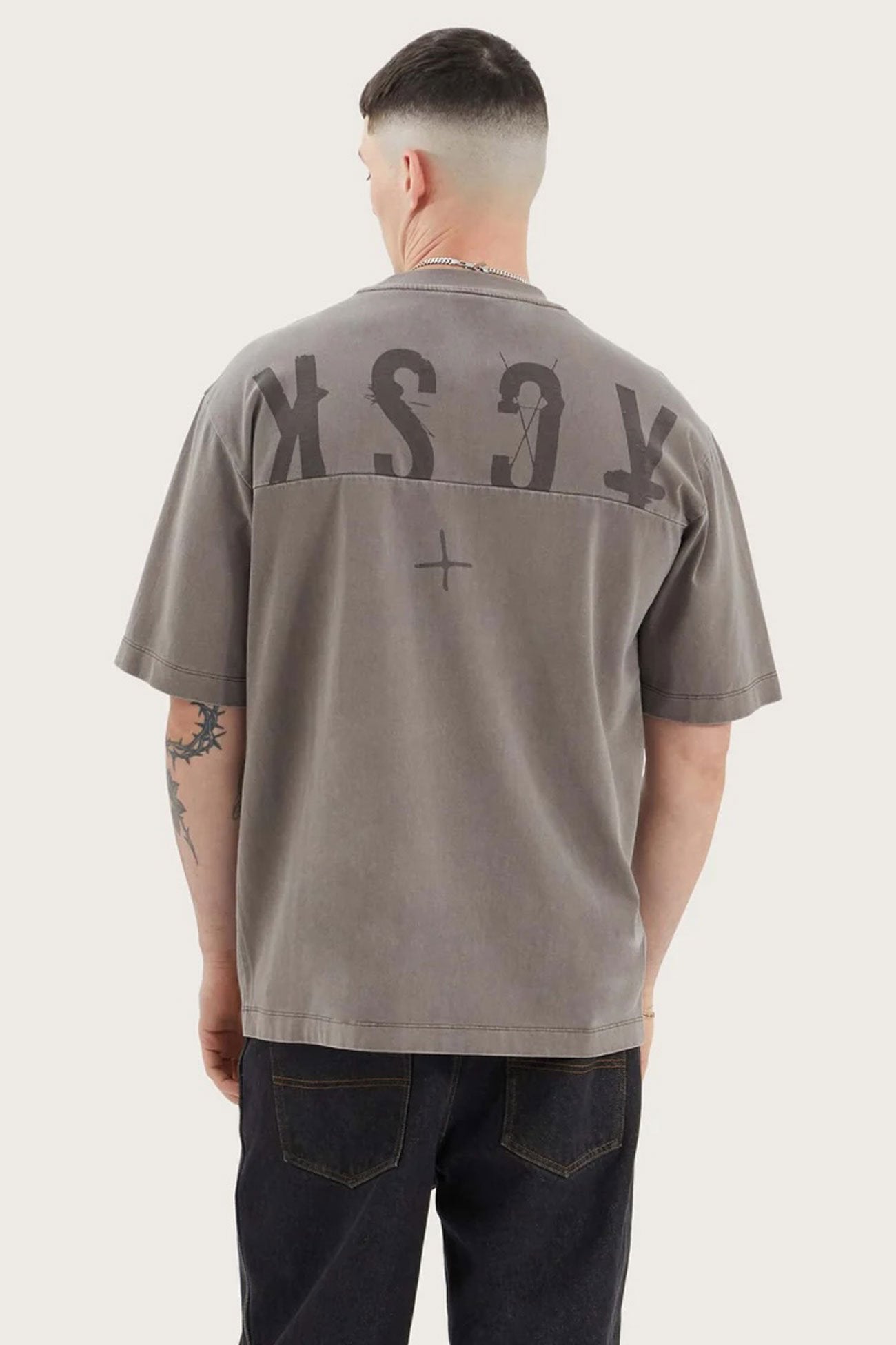 West Oversized Tee Pigment Iron