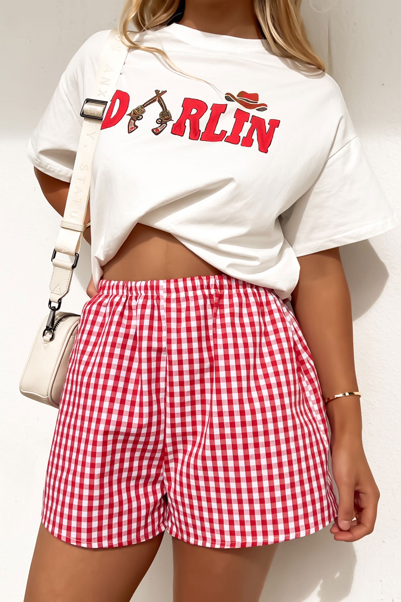 Western Set Red Gingham