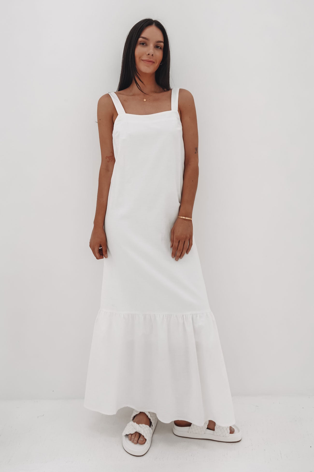 Willa Maxi Dress White