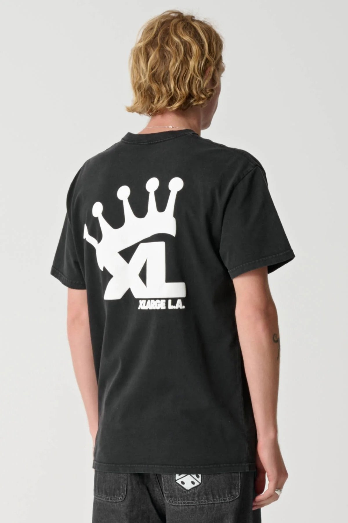 XL Crown Short Sleeve Tee Pigment Black