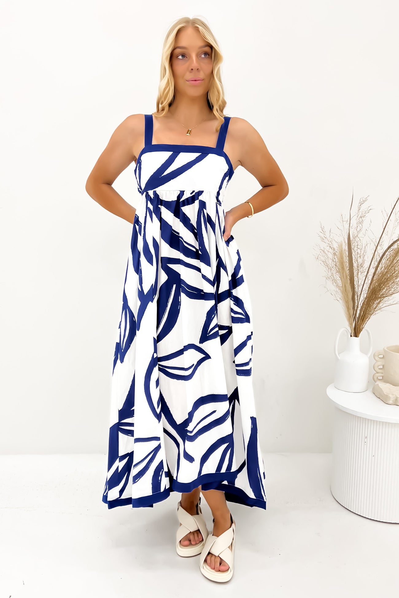 Xenia Midi Dress Liana