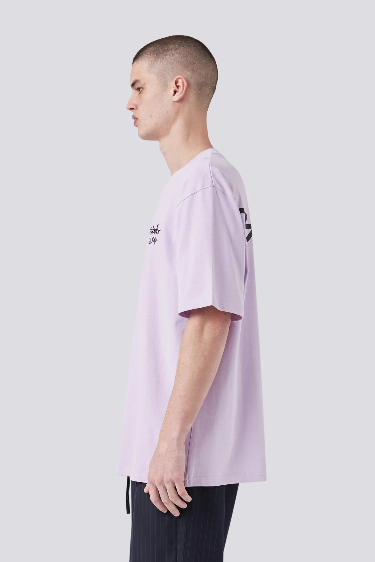 YC Tee Sky Faded Lilac