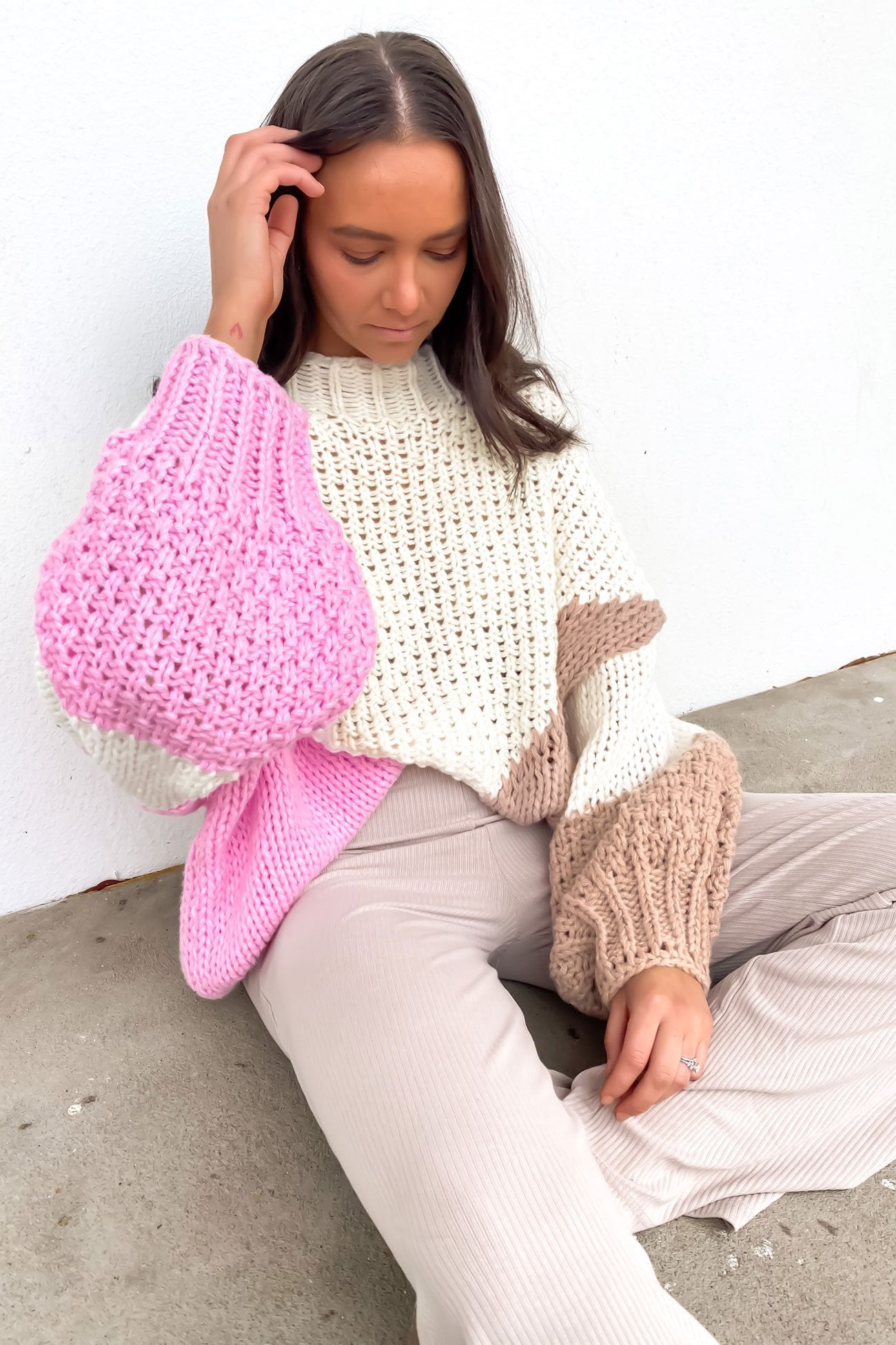 Zack Knit Pink Multi