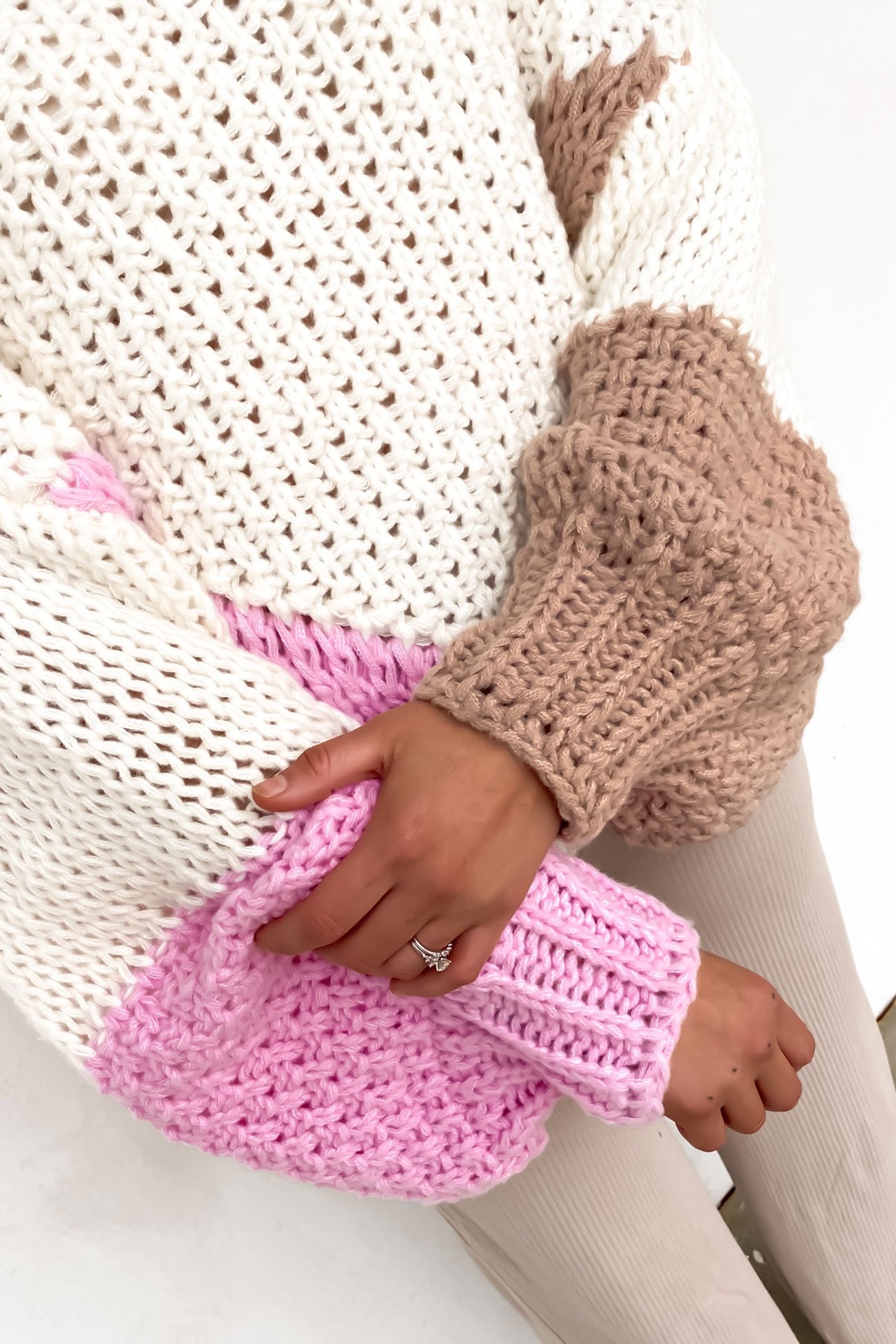 Zack Knit Pink Multi