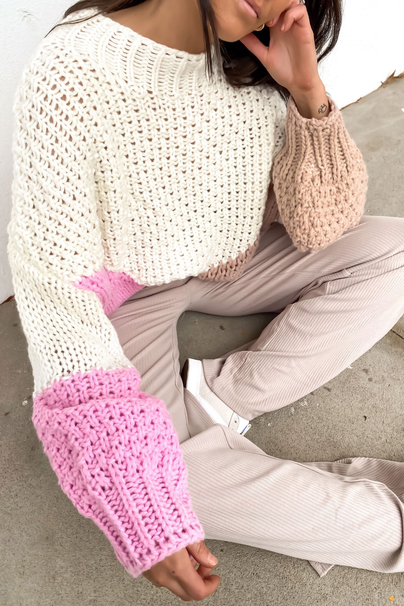 Zack Knit Pink Multi