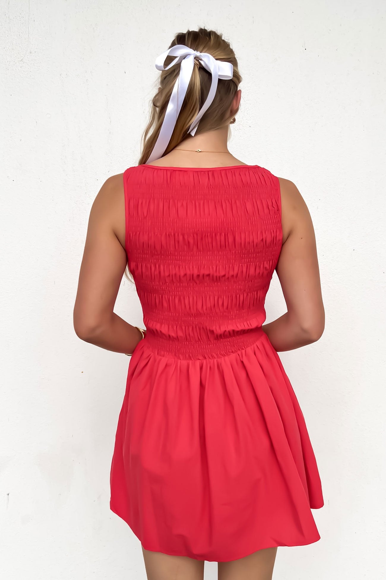 Zayne Mini Dress Red