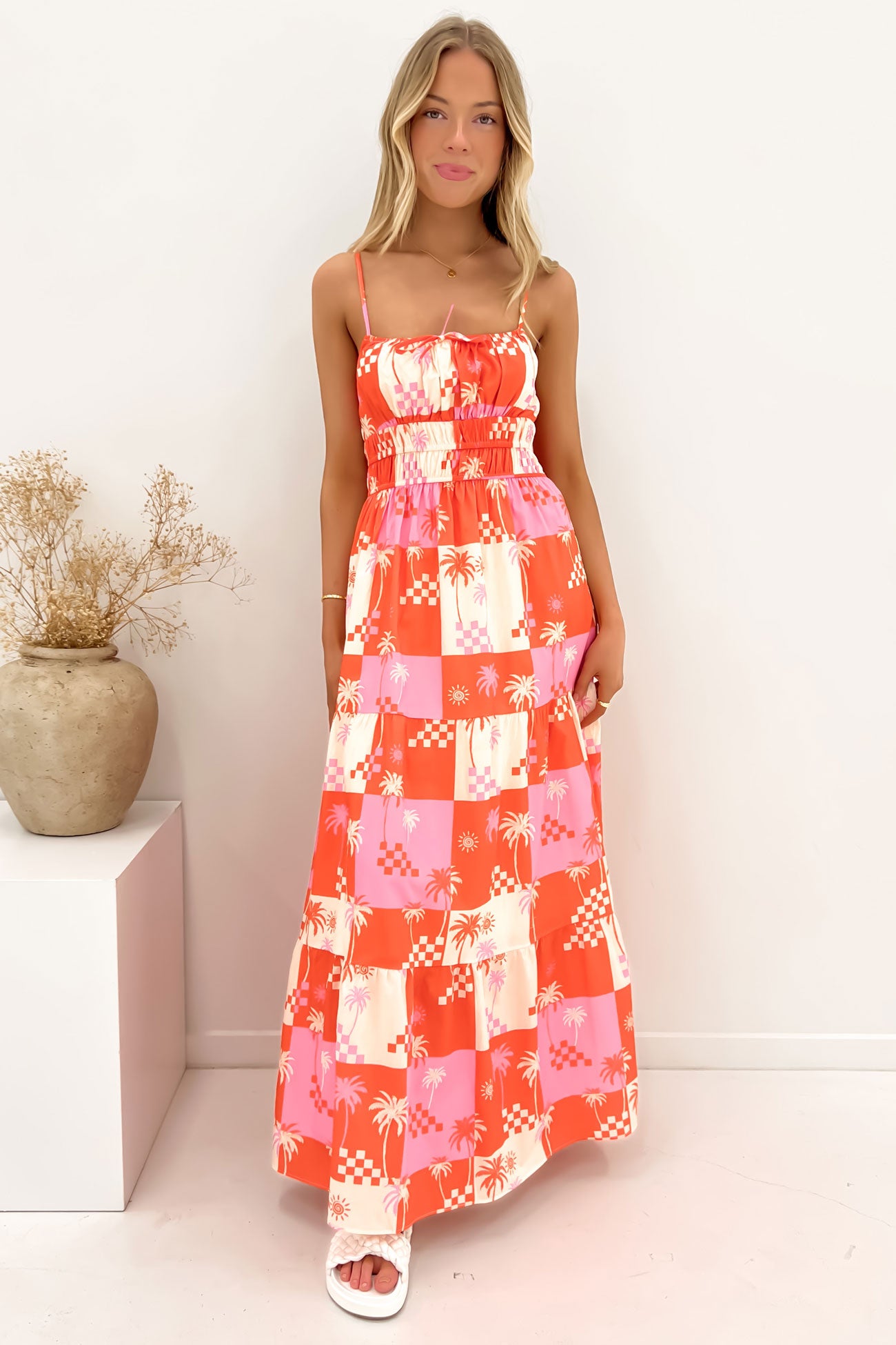 Zeva Maxi Dress Beach Side