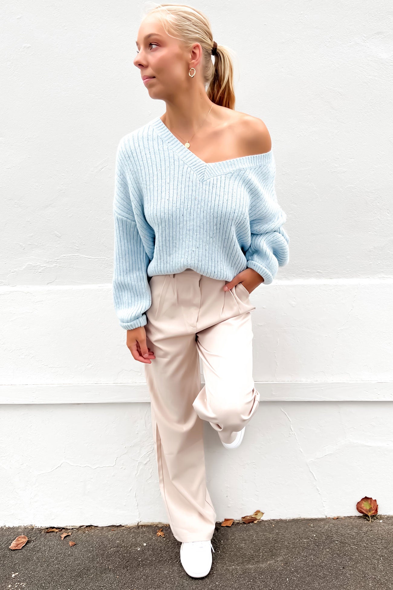 Zhuri Knit Blue