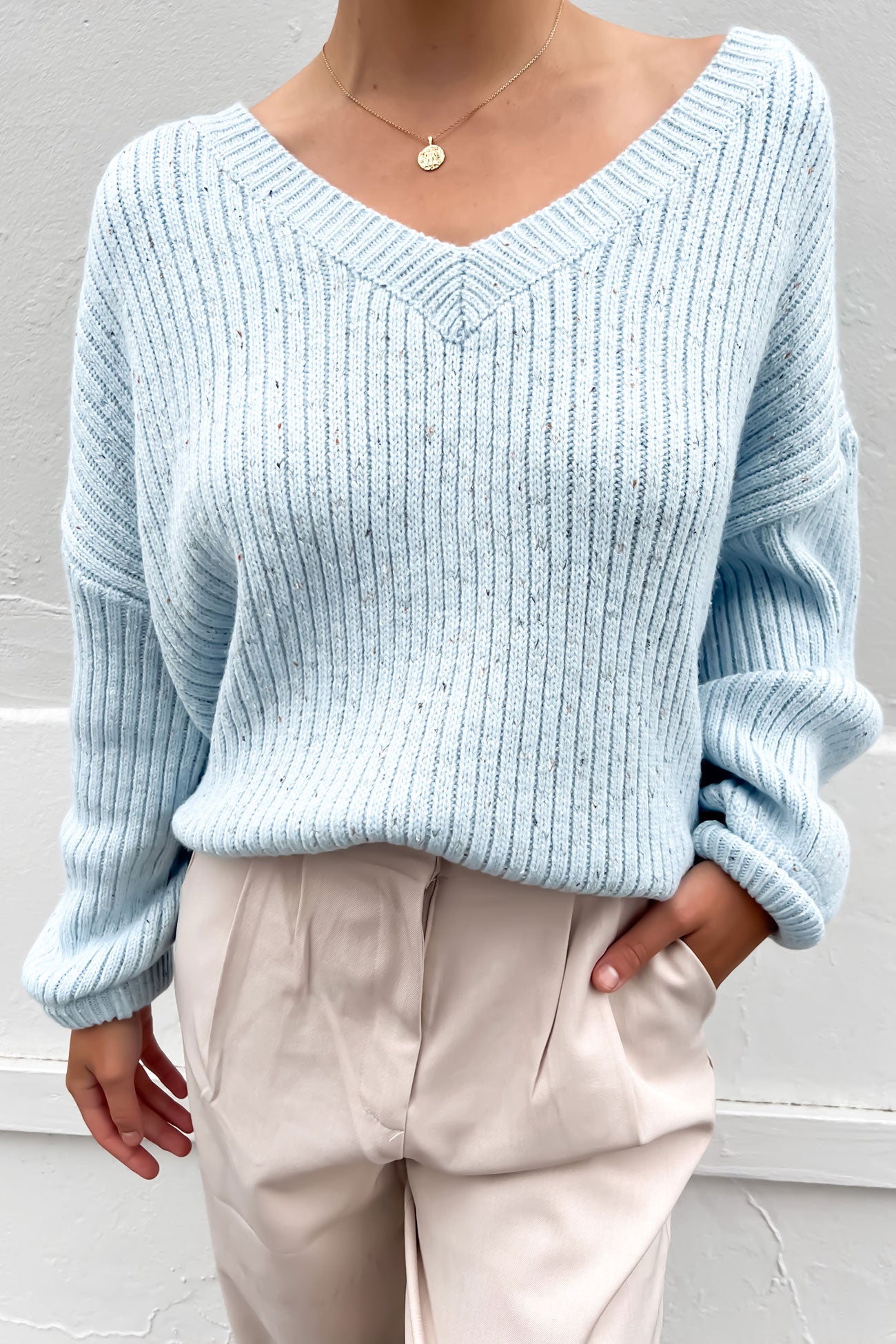 Zhuri Knit Blue