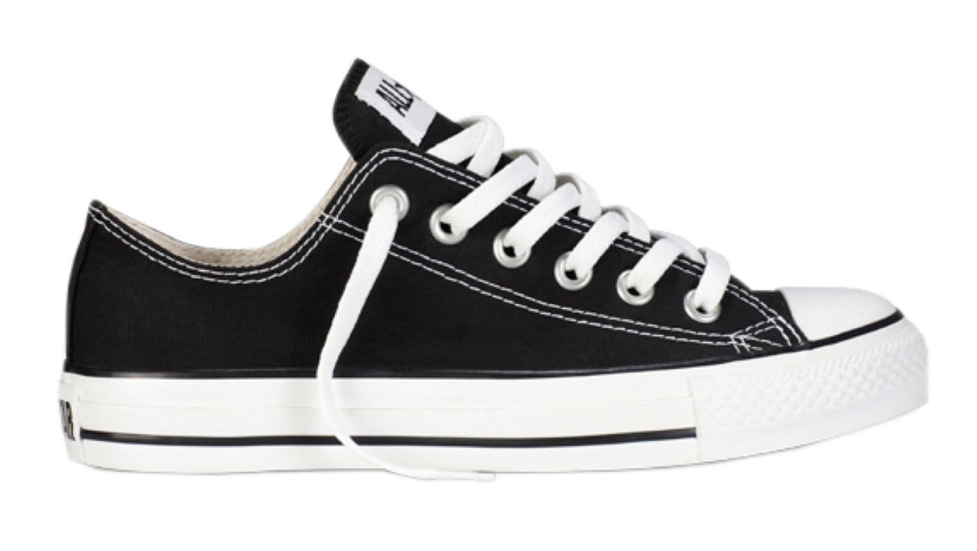 Chuck Taylor All Star Lo Black Converse - Jean Jail