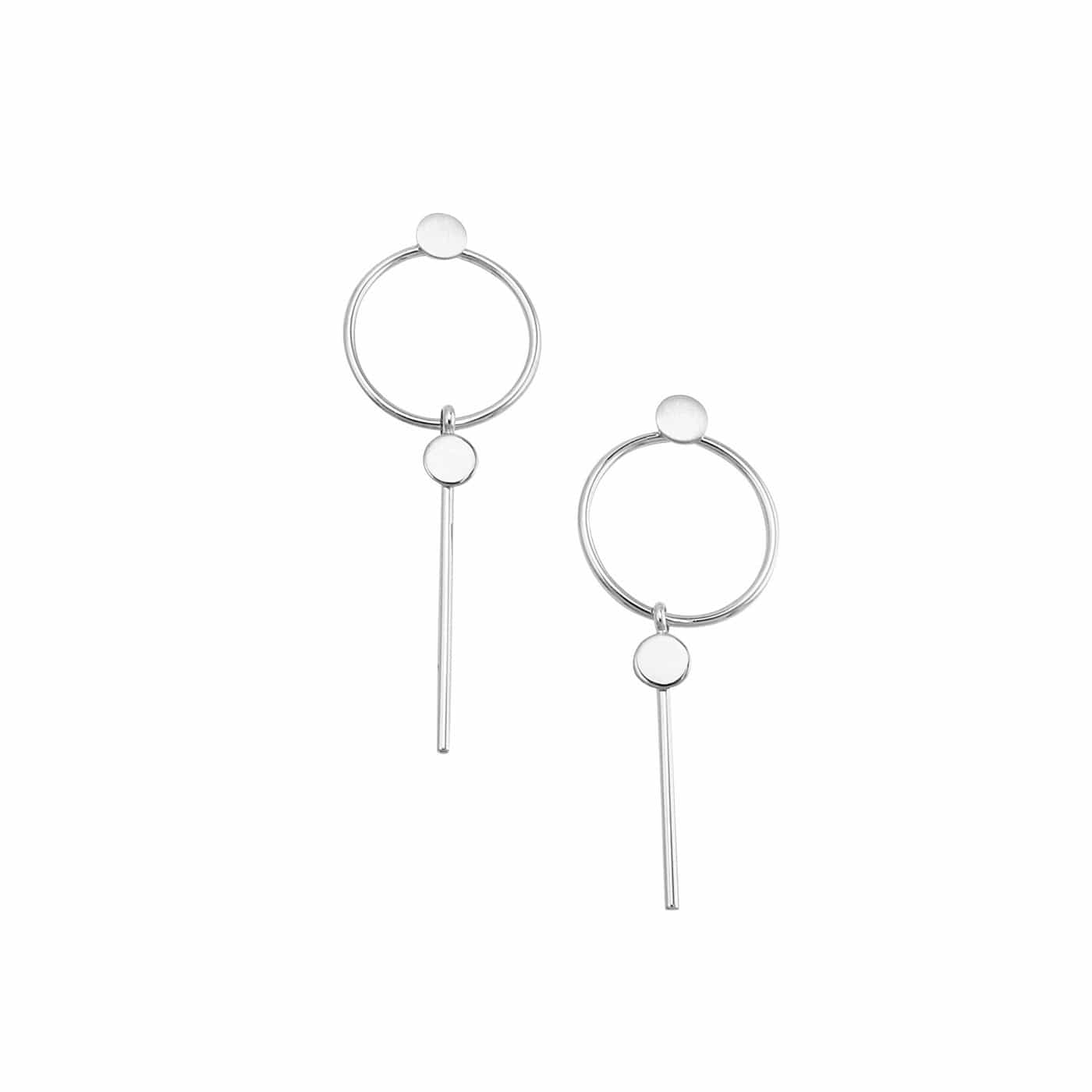 Miranda Earrings Silver Jolie & Deen - Jean Jail