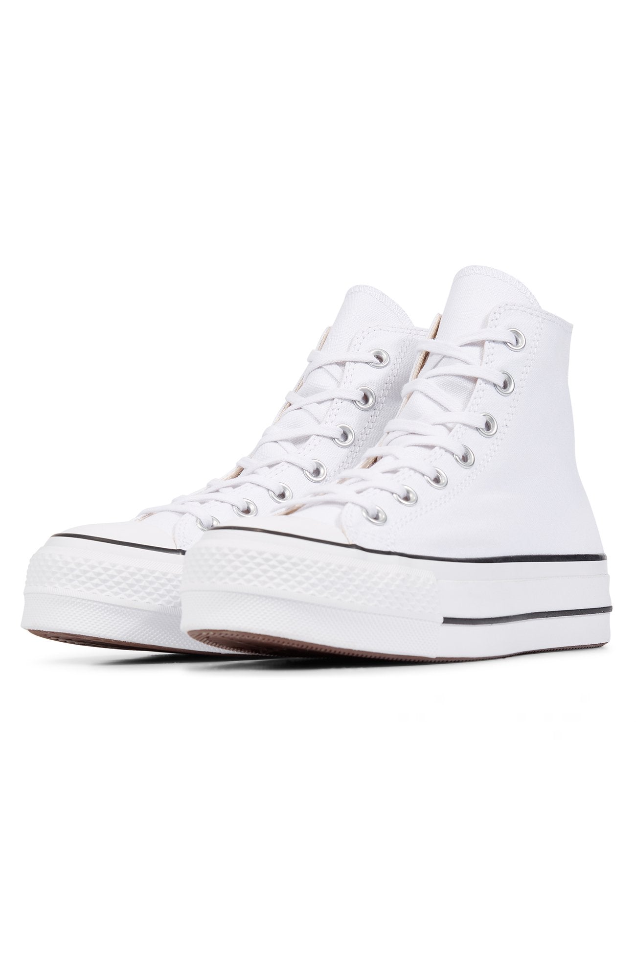 Chuck Taylor All Star Canvas Lift High Top White