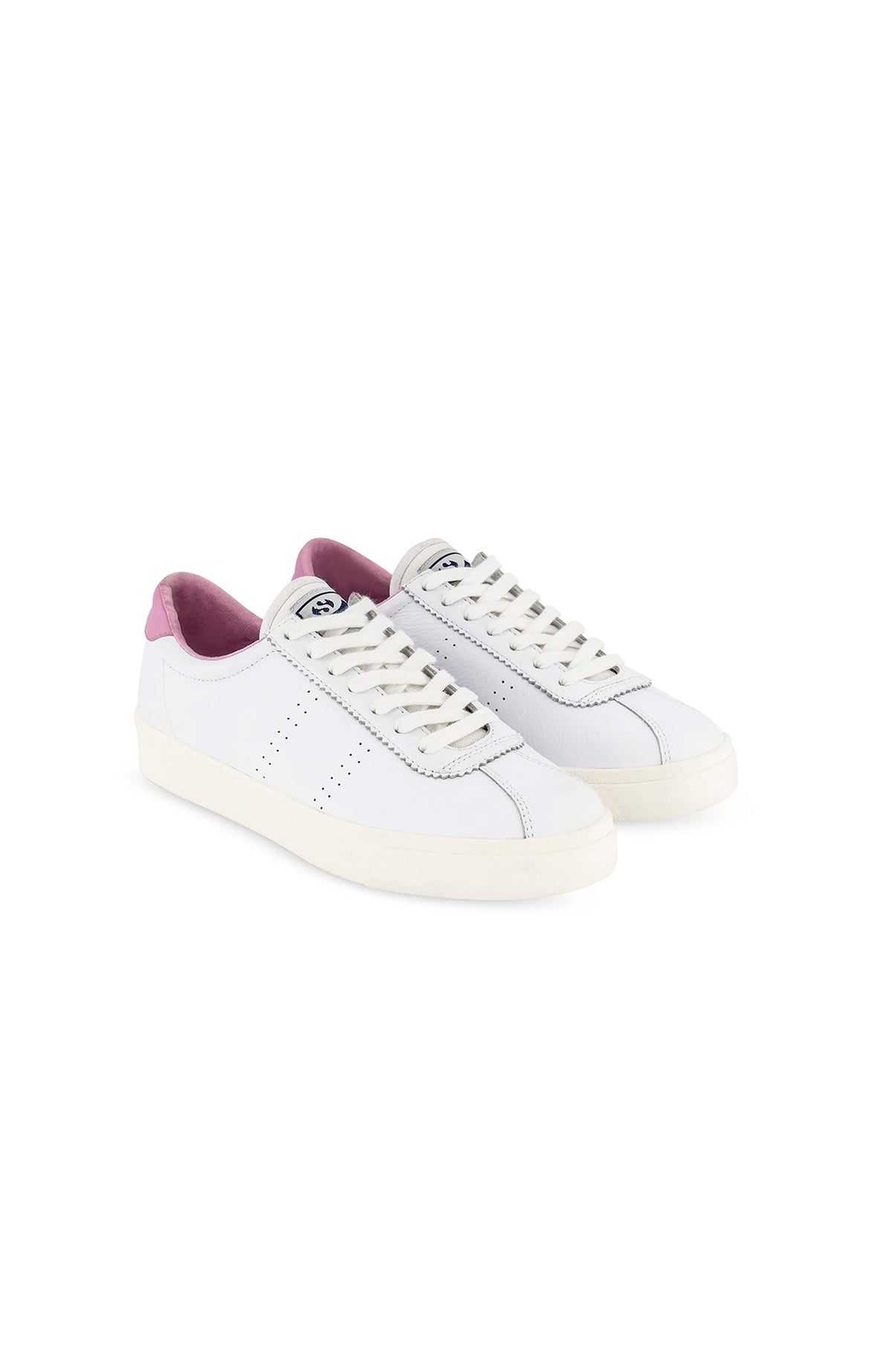 Superga 2843 clubs comfleau white clearance red