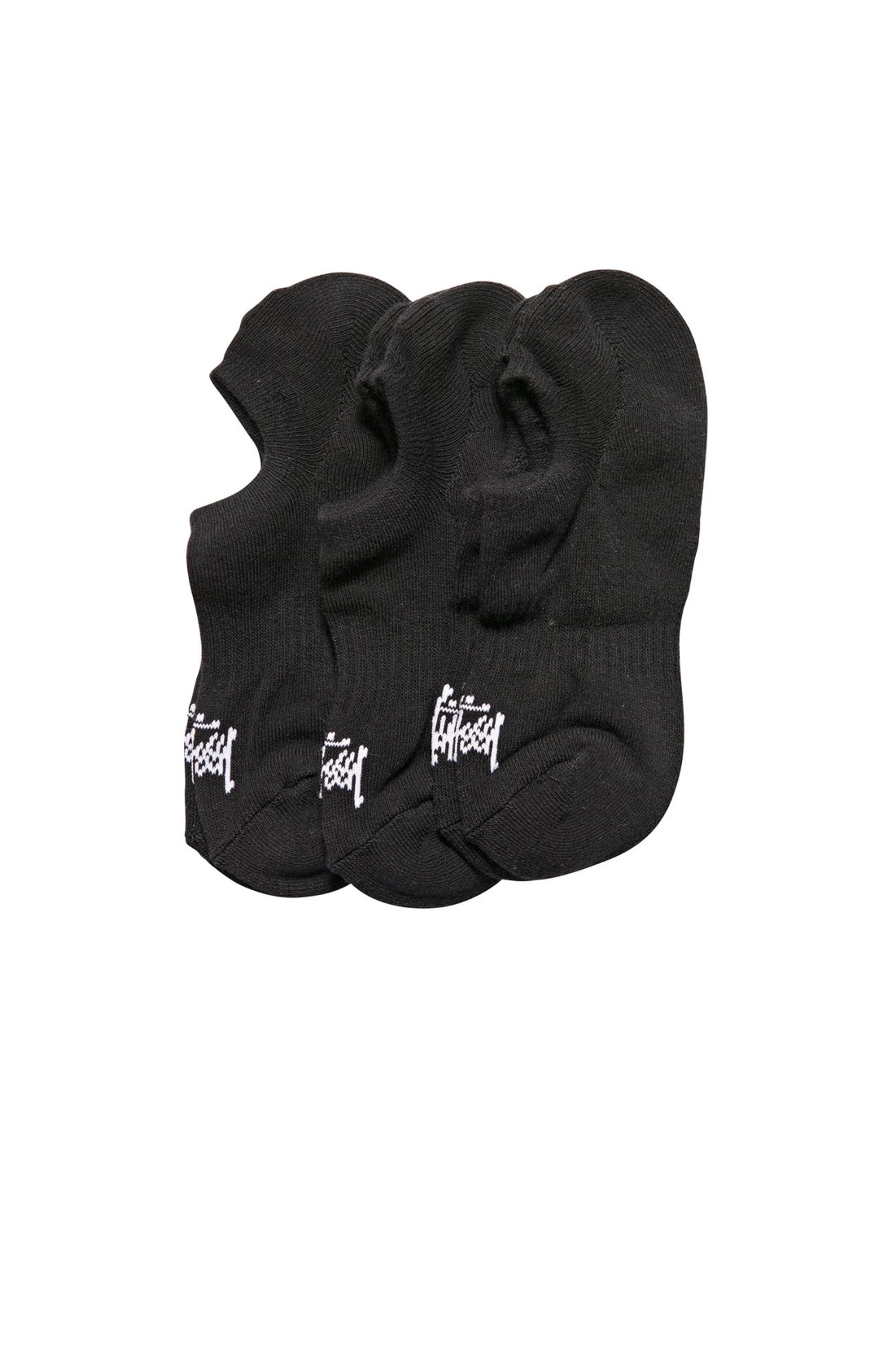 Men's Graffiti No-Show Sock 3PK Black