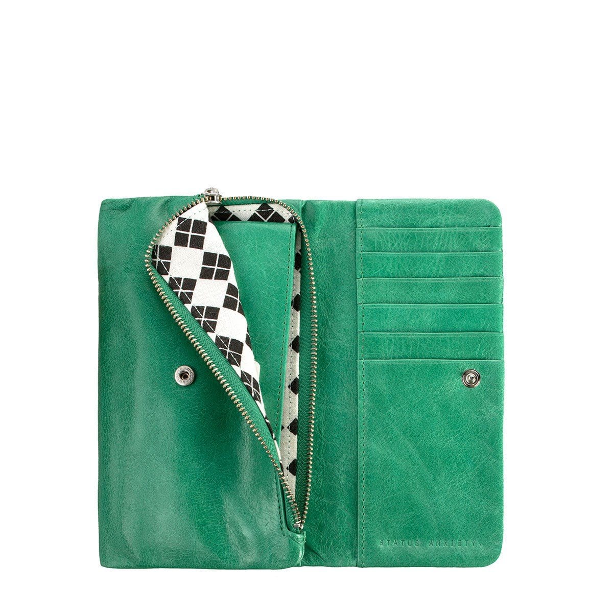 Audrey Wallet Emerald Status Anxiety - Jean Jail