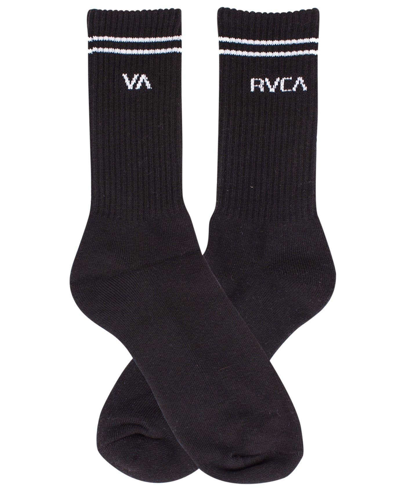 Union Sock III 5 Pack Black RVCA - Jean Jail