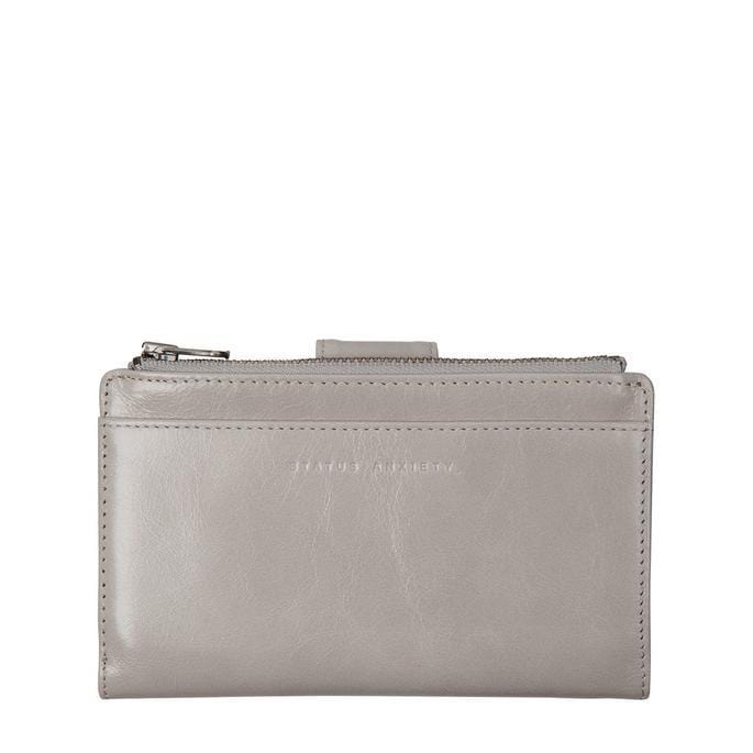 Outsider Wallet Light Grey Status Anxiety - Jean Jail