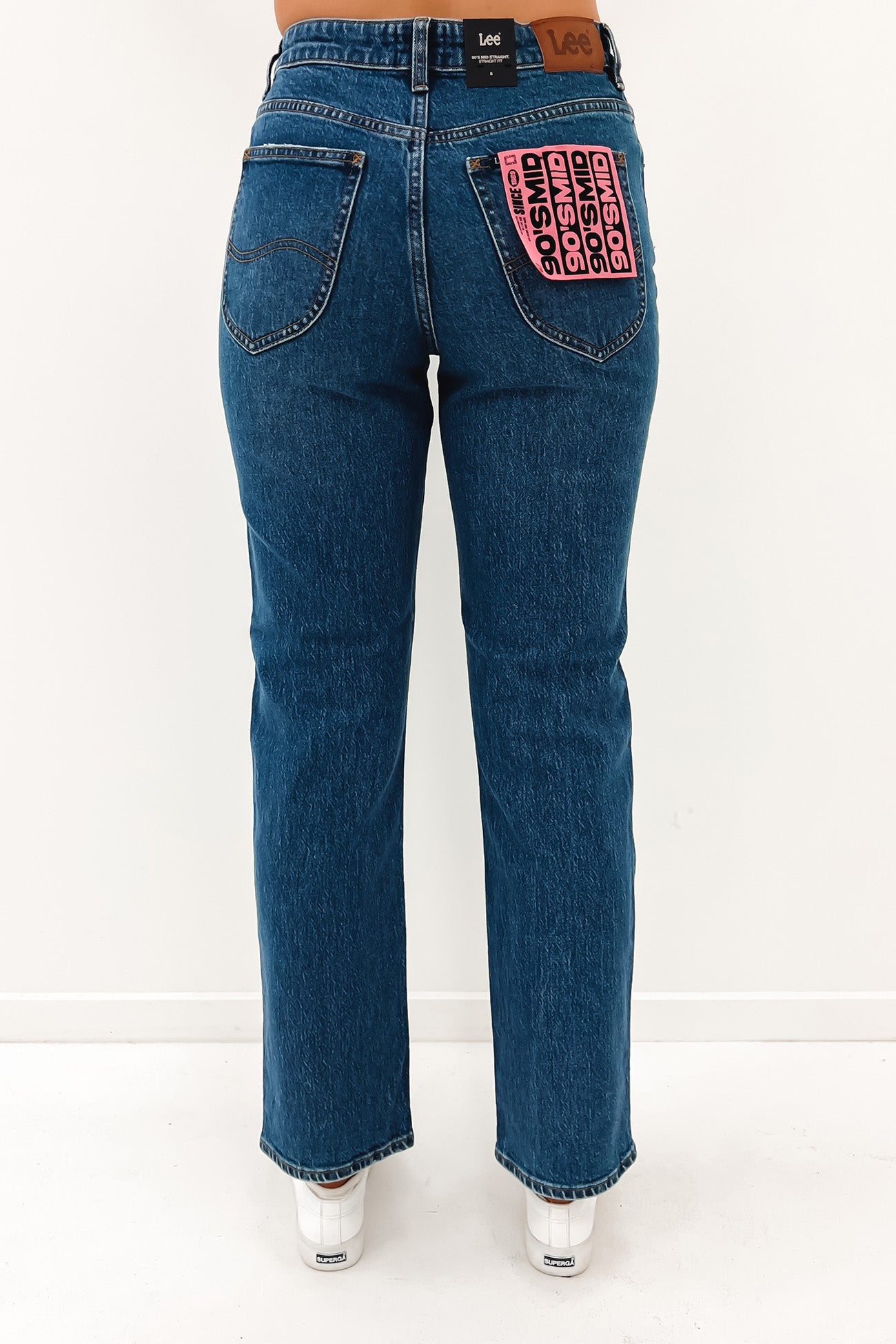 90s Mid Straight Jean Supa Dupa Blue